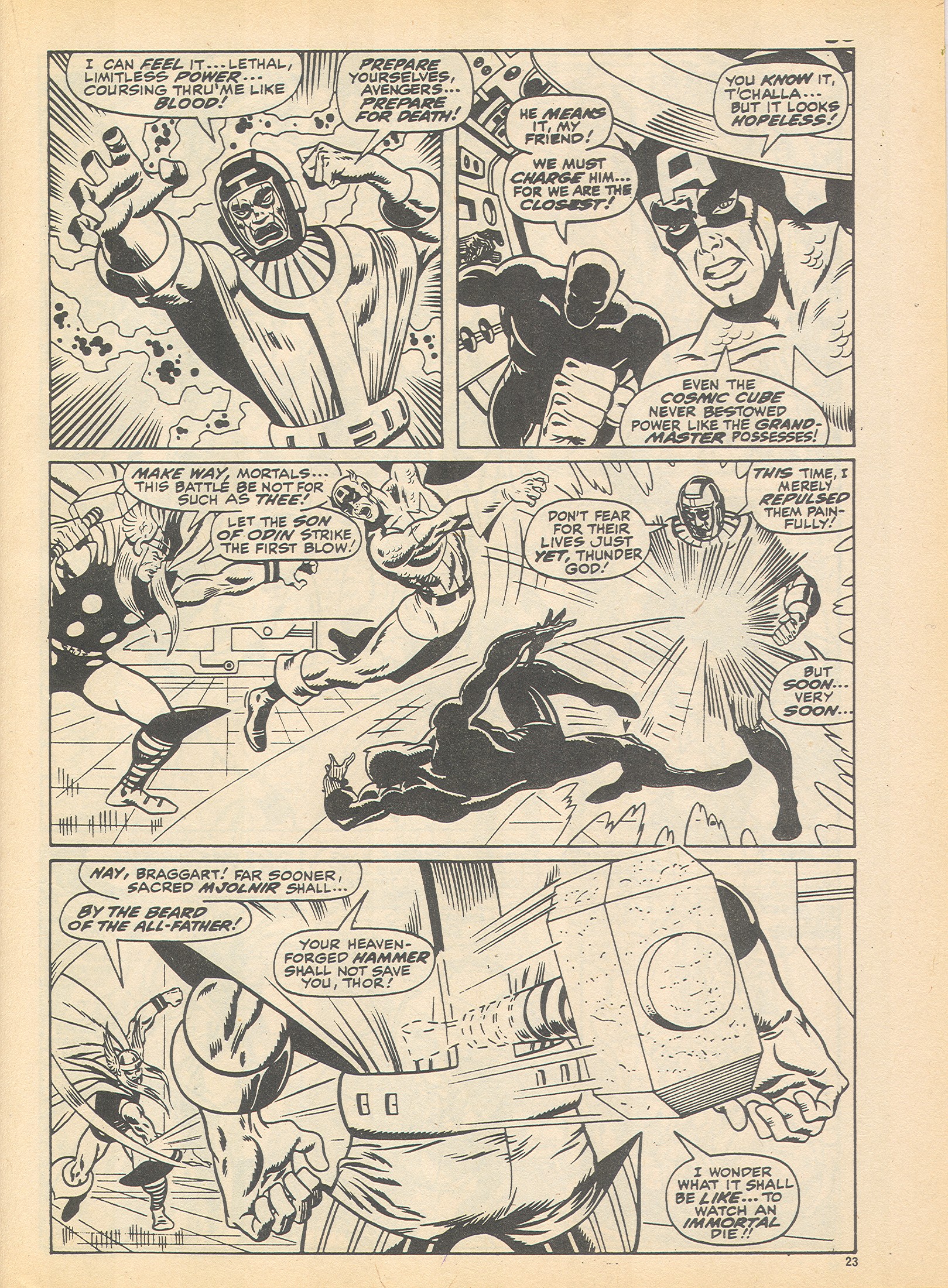 Read online The Avengers (1973) comic -  Issue #109 - 23