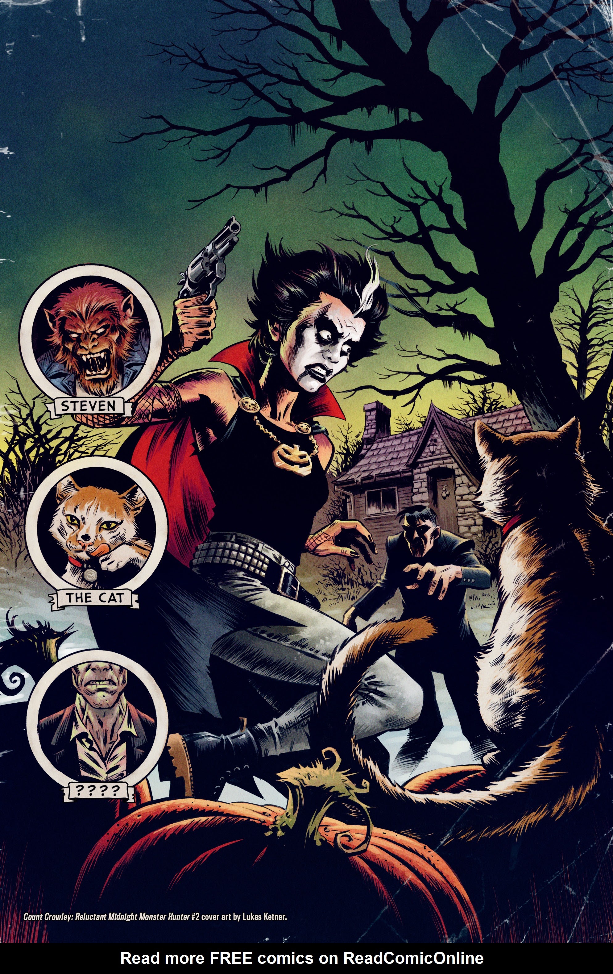 Read online Count Crowley: Reluctant Midnight Monster Hunter comic -  Issue # _TPB - 4