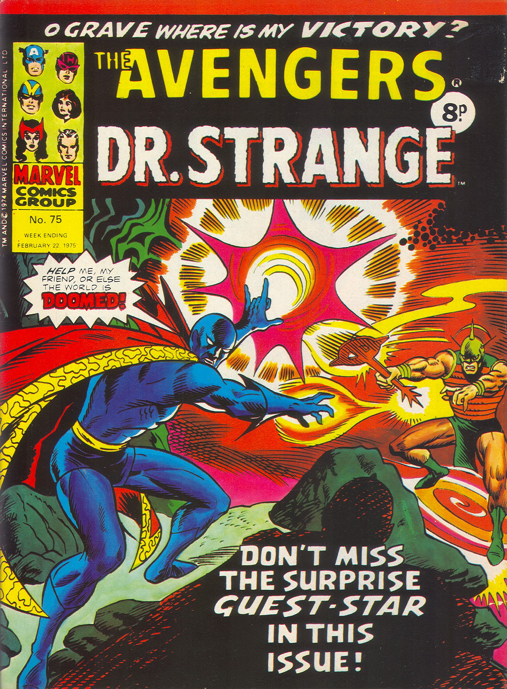 Read online The Avengers (1973) comic -  Issue #75 - 1