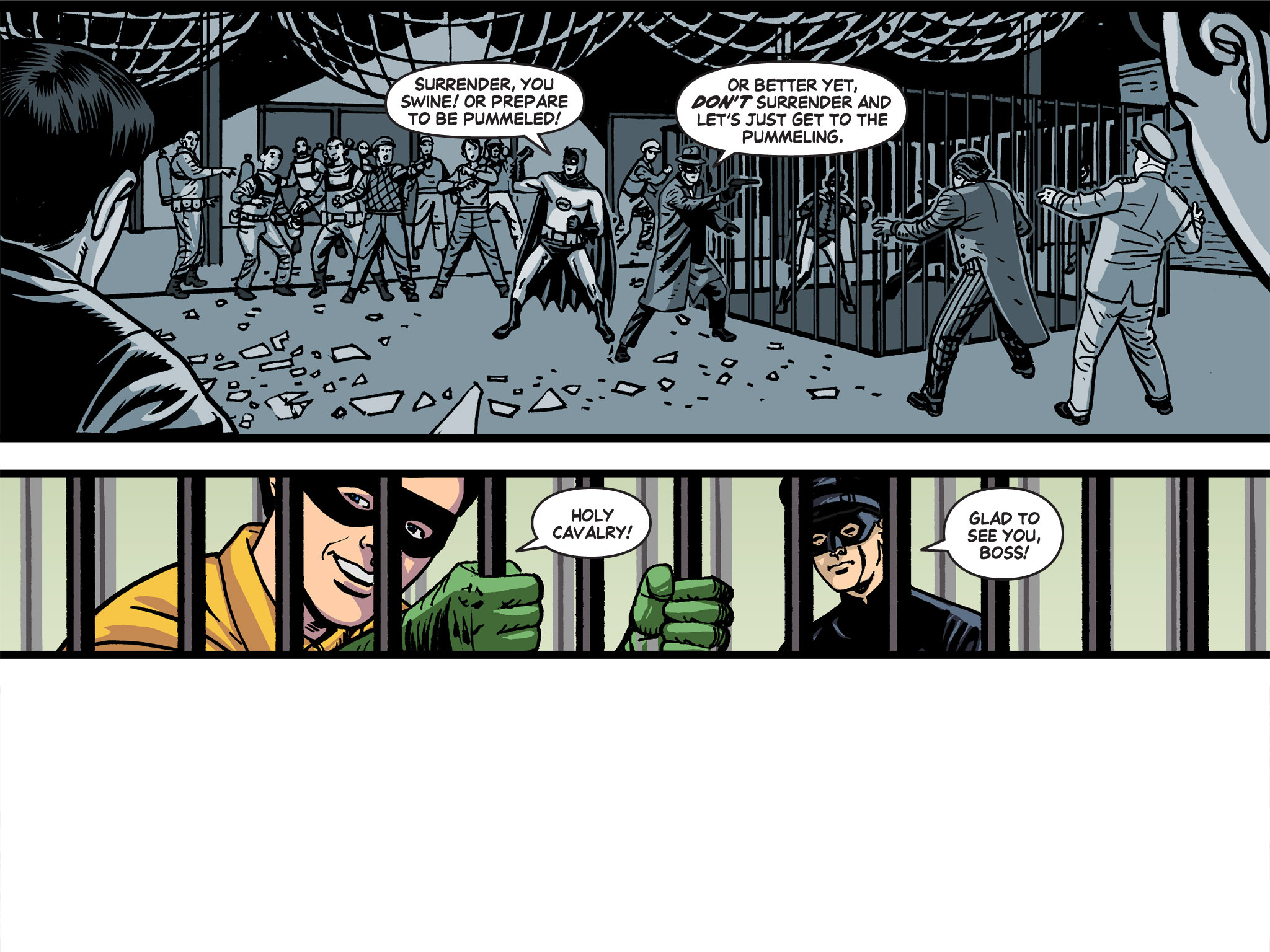Read online Batman '66 Meets the Green Hornet [II] comic -  Issue #6 - 49