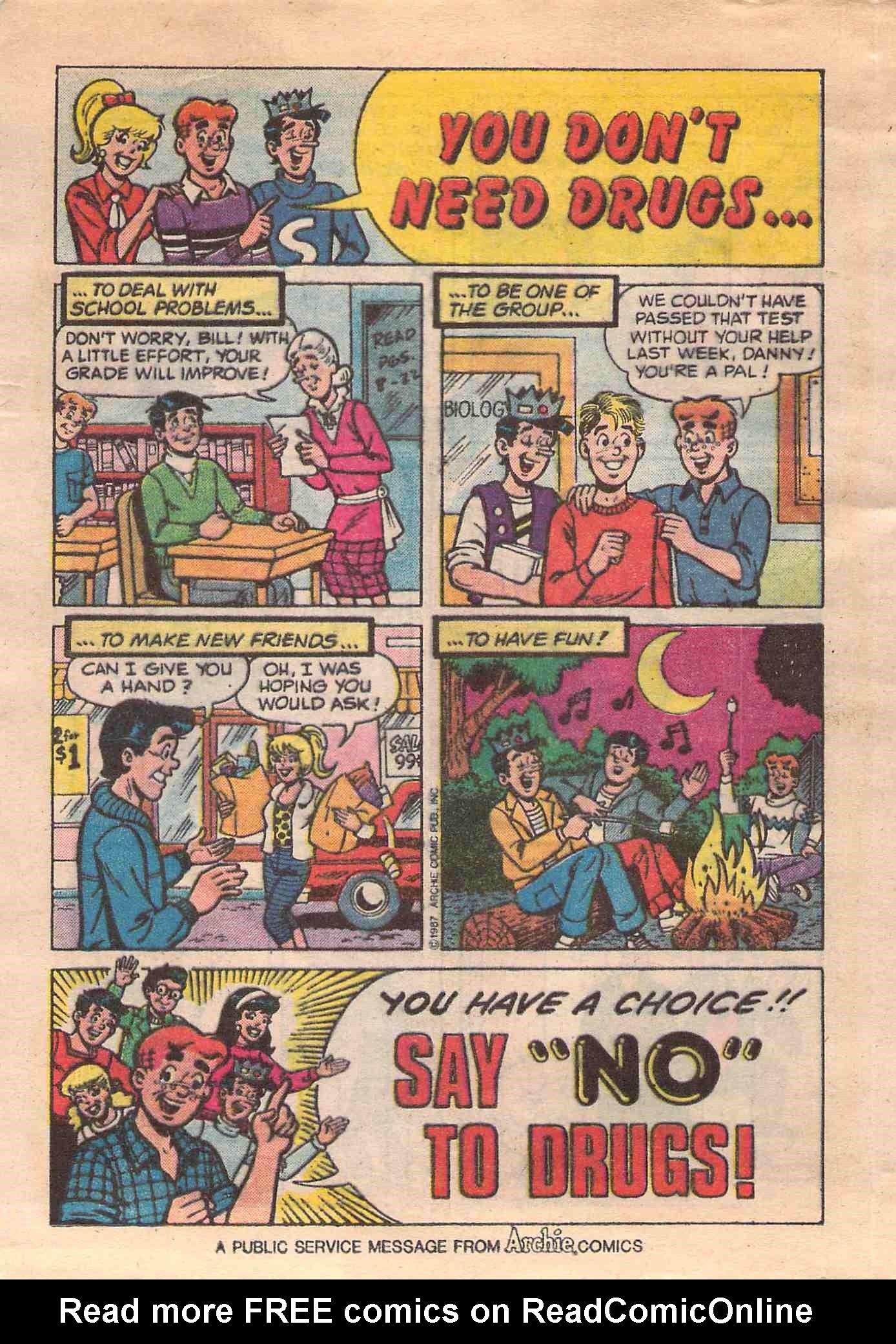 Read online Archie's Double Digest Magazine comic -  Issue #32 - 251