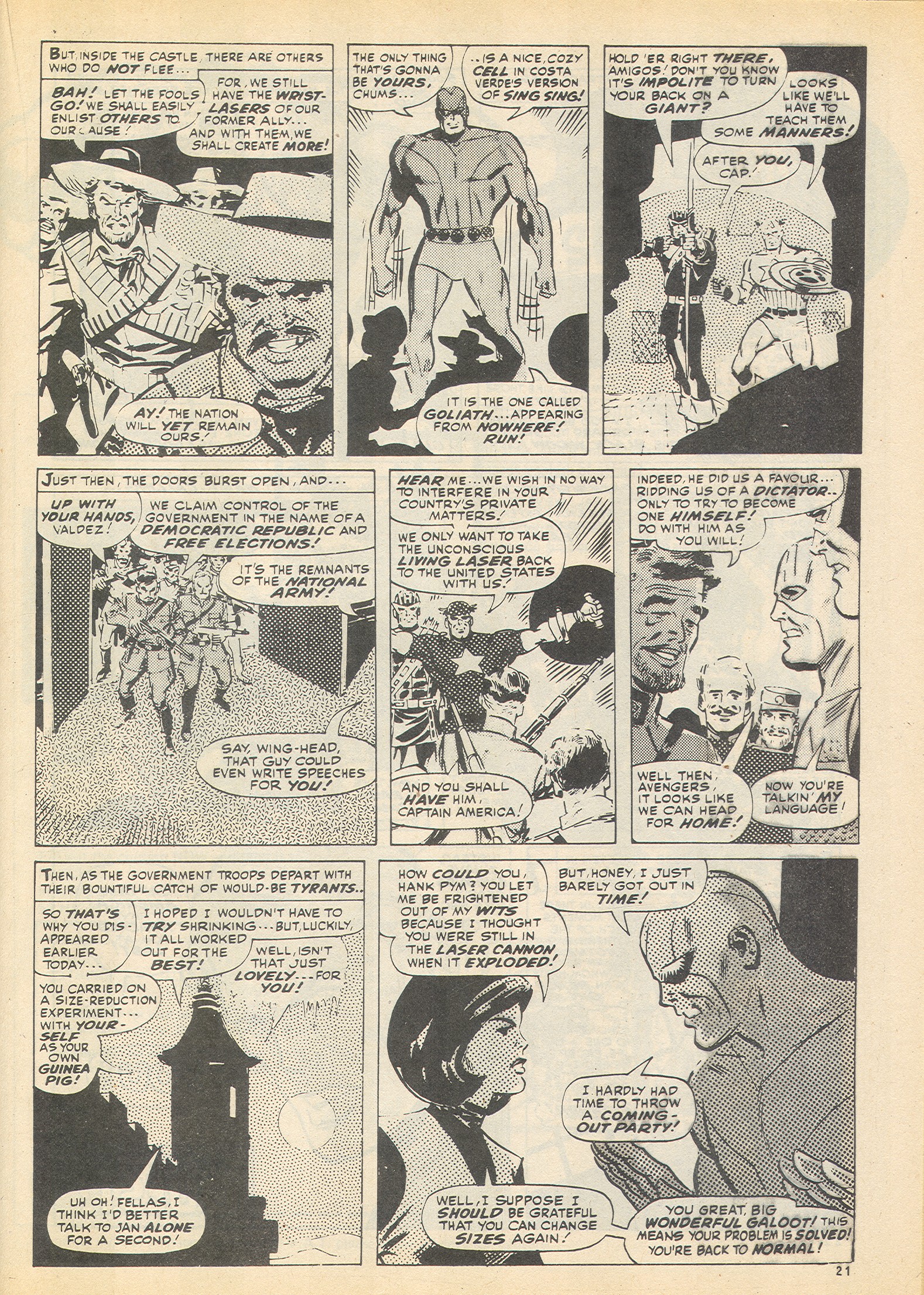 Read online The Avengers (1973) comic -  Issue #37 - 21