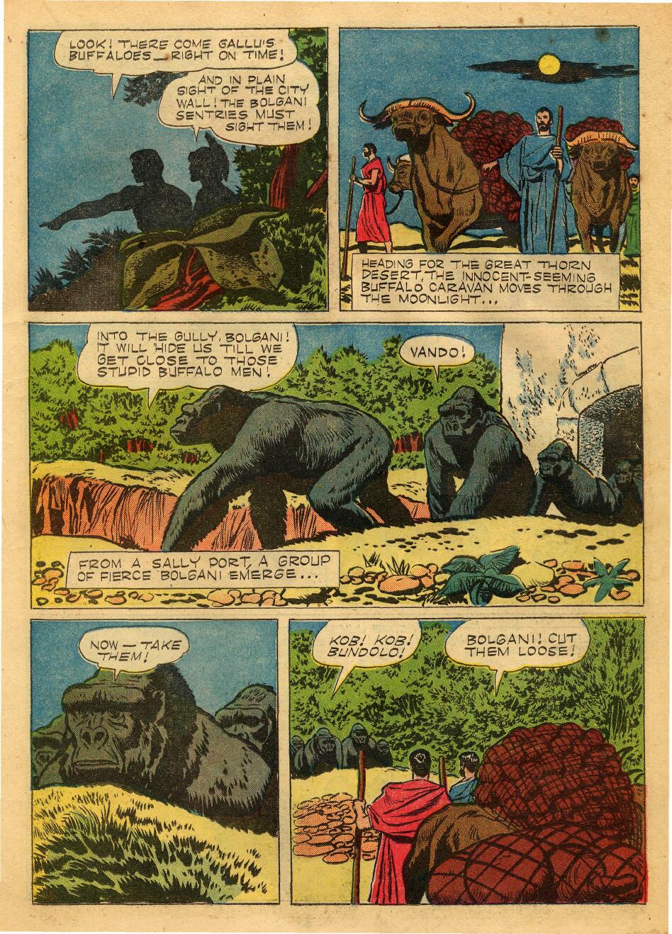 Read online Tarzan (1948) comic -  Issue #66 - 15