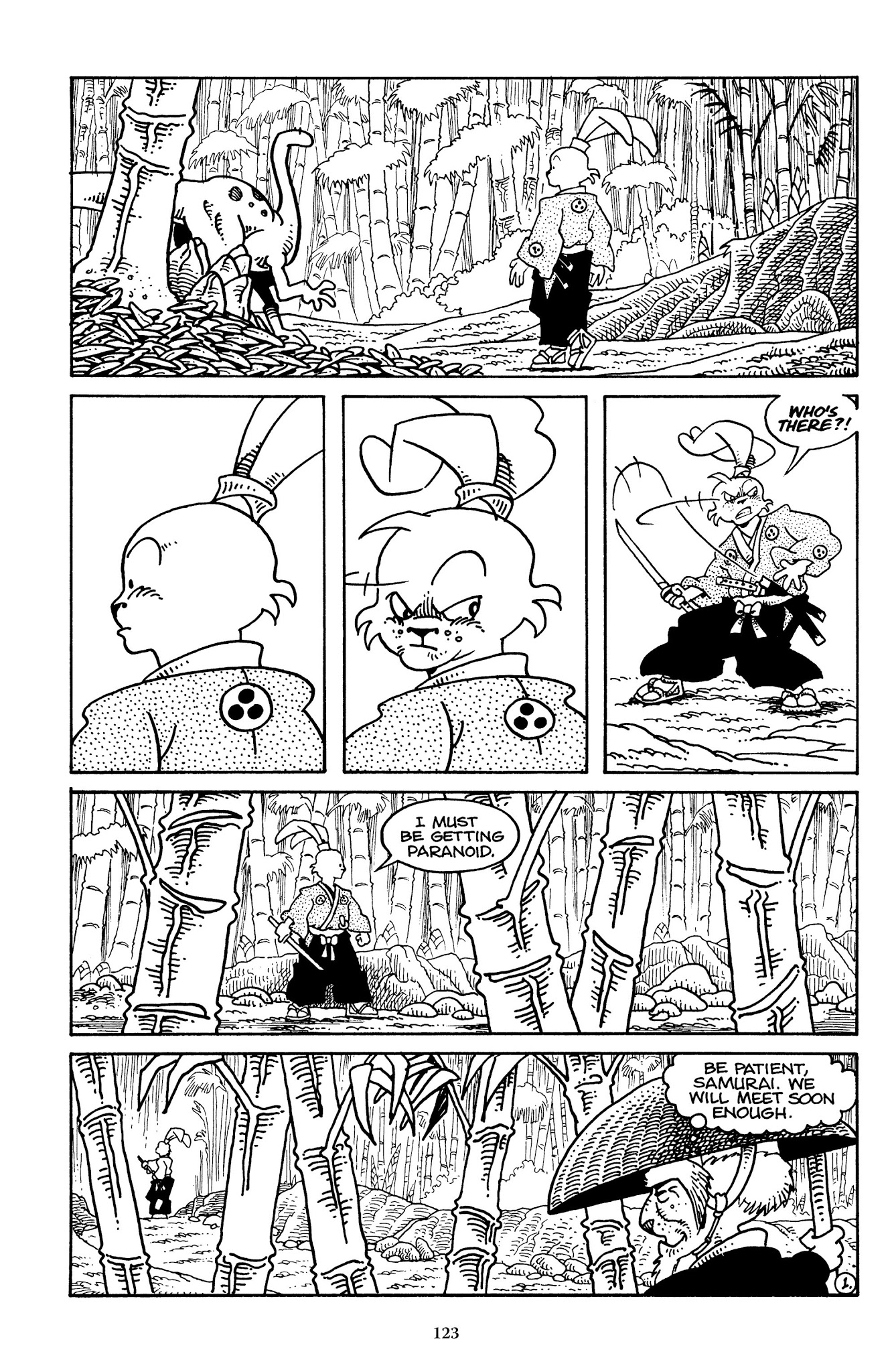 Read online The Usagi Yojimbo Saga comic -  Issue # TPB 2 - 123