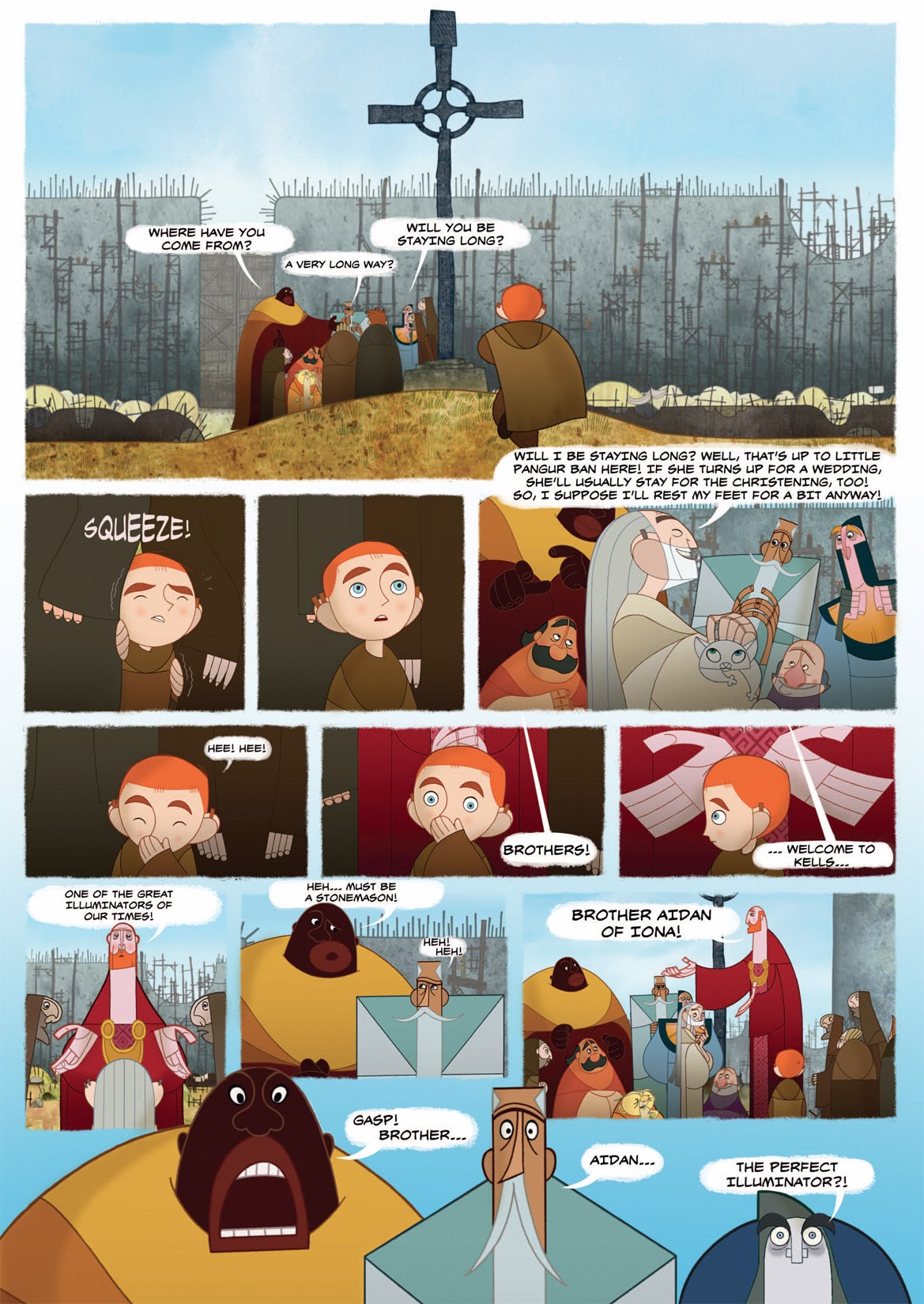 Read online The Secret Of Kells comic -  Issue # TPB - 25