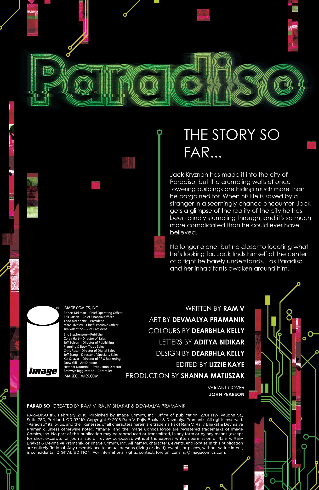 Read online Paradiso comic -  Issue #3 - 2