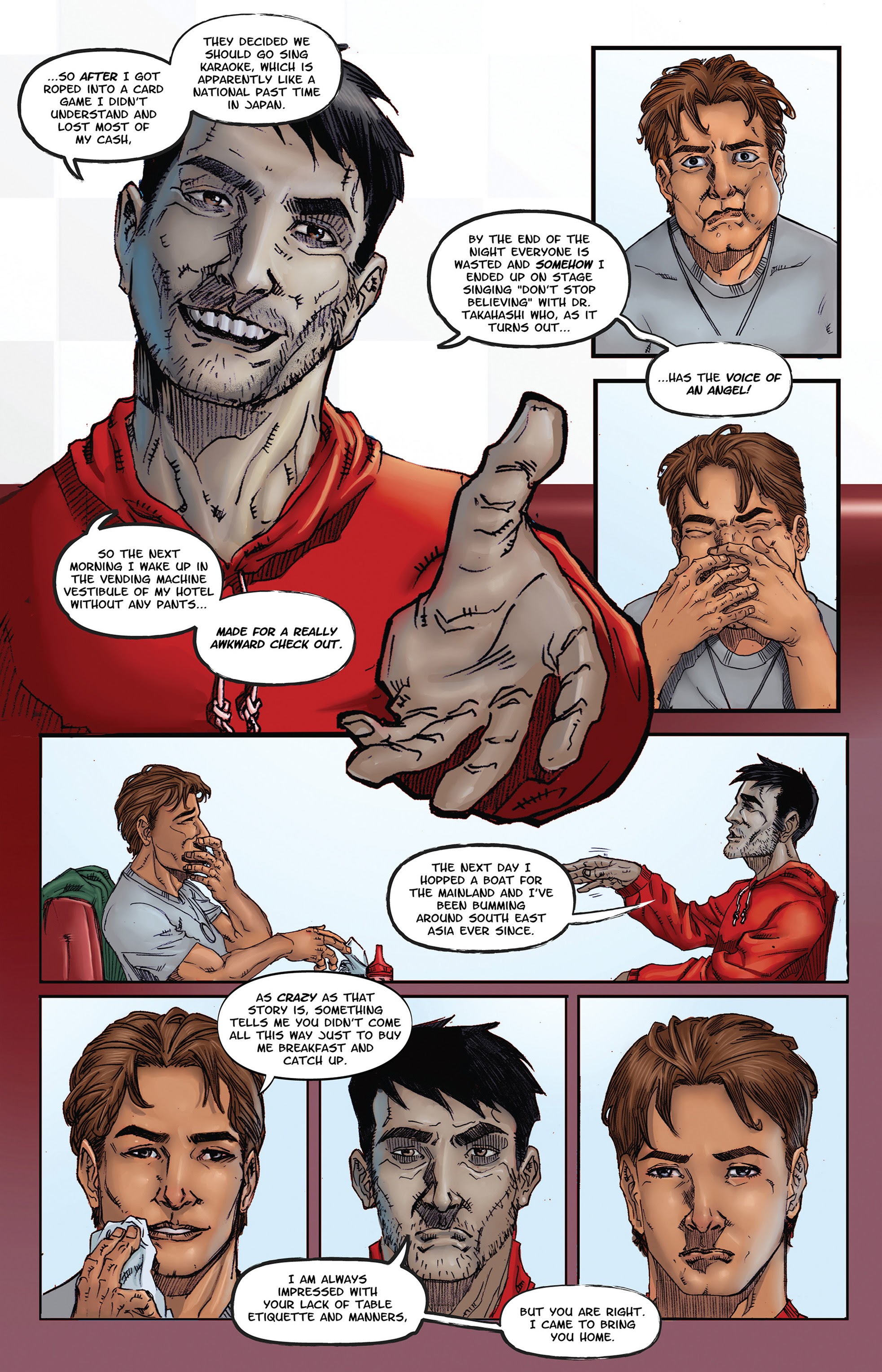 Read online Zachariah Thorn comic -  Issue #1 - 12