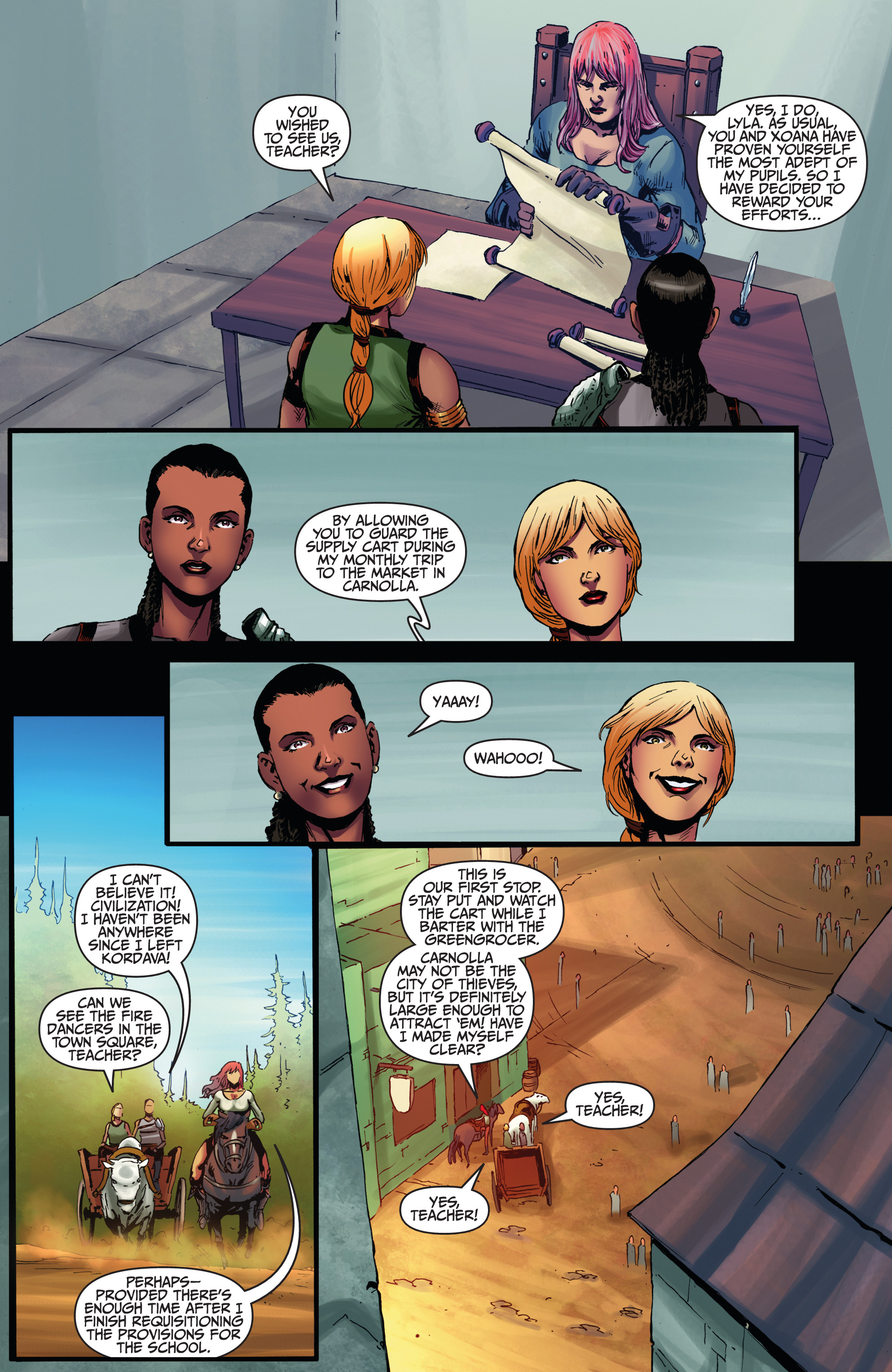 Read online Red Sonja: Vulture's Circle comic -  Issue # _TPB - 17