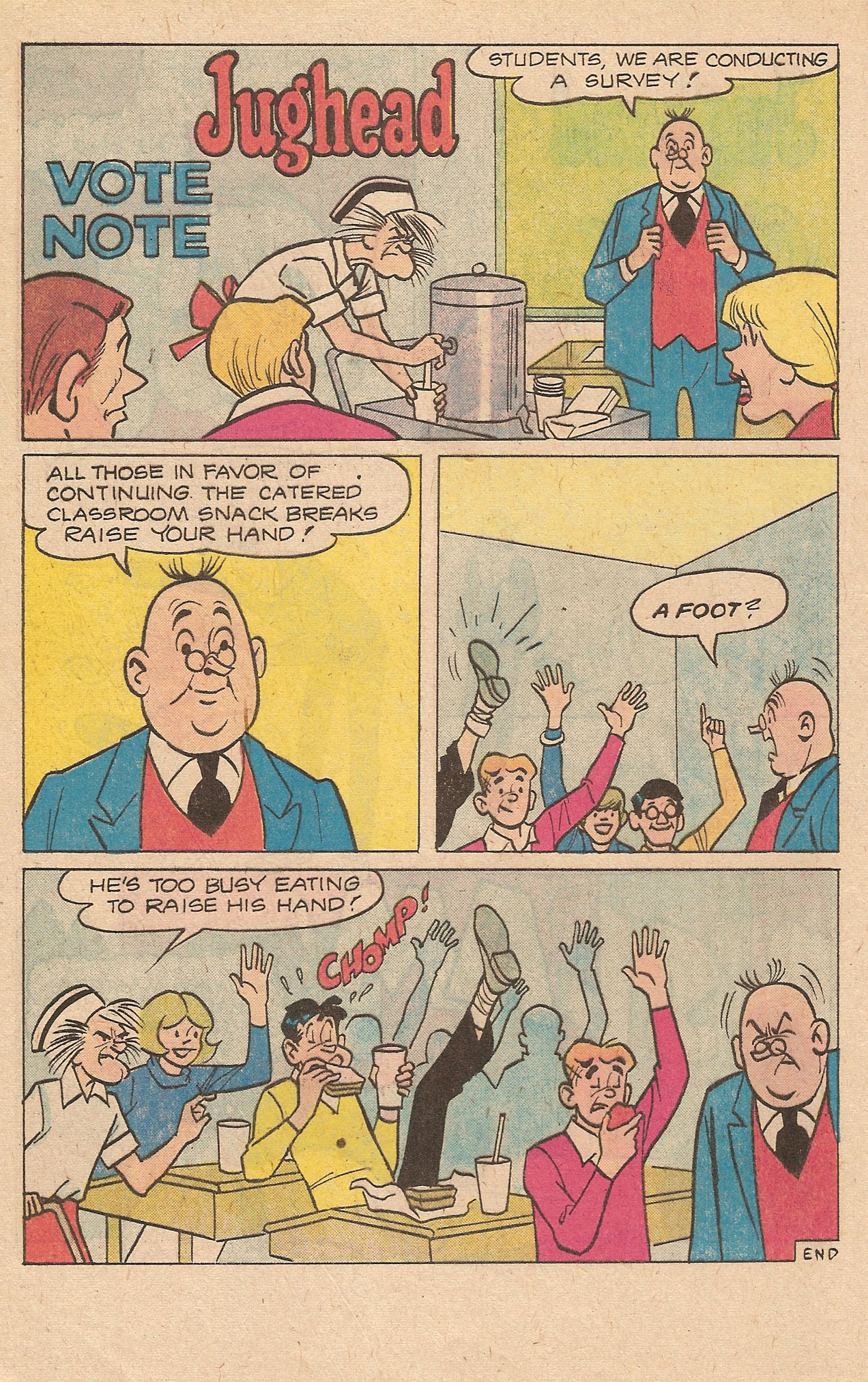 Read online Jughead's Jokes comic -  Issue #62 - 32