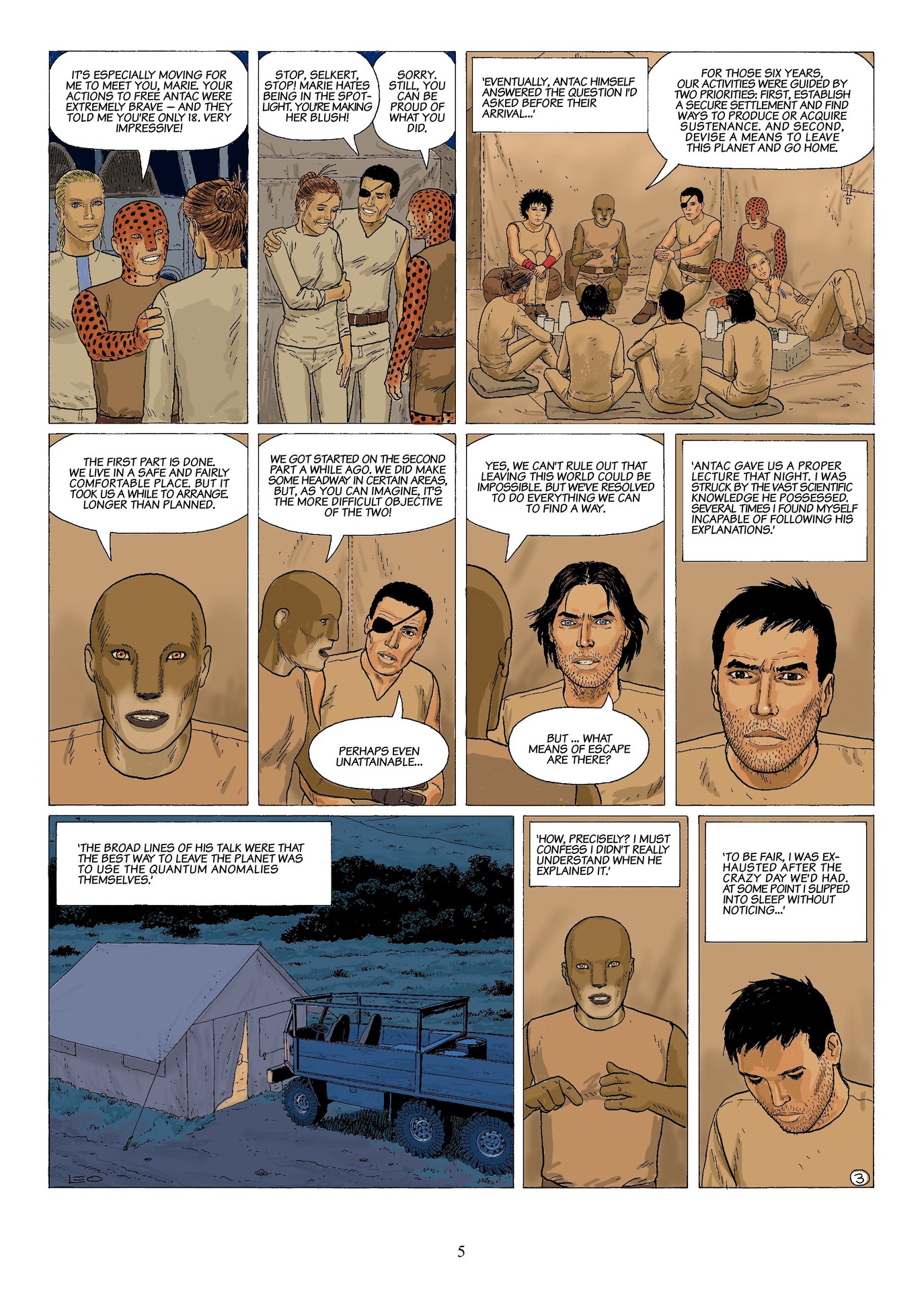 Read online The Survivors comic -  Issue #3 - 7