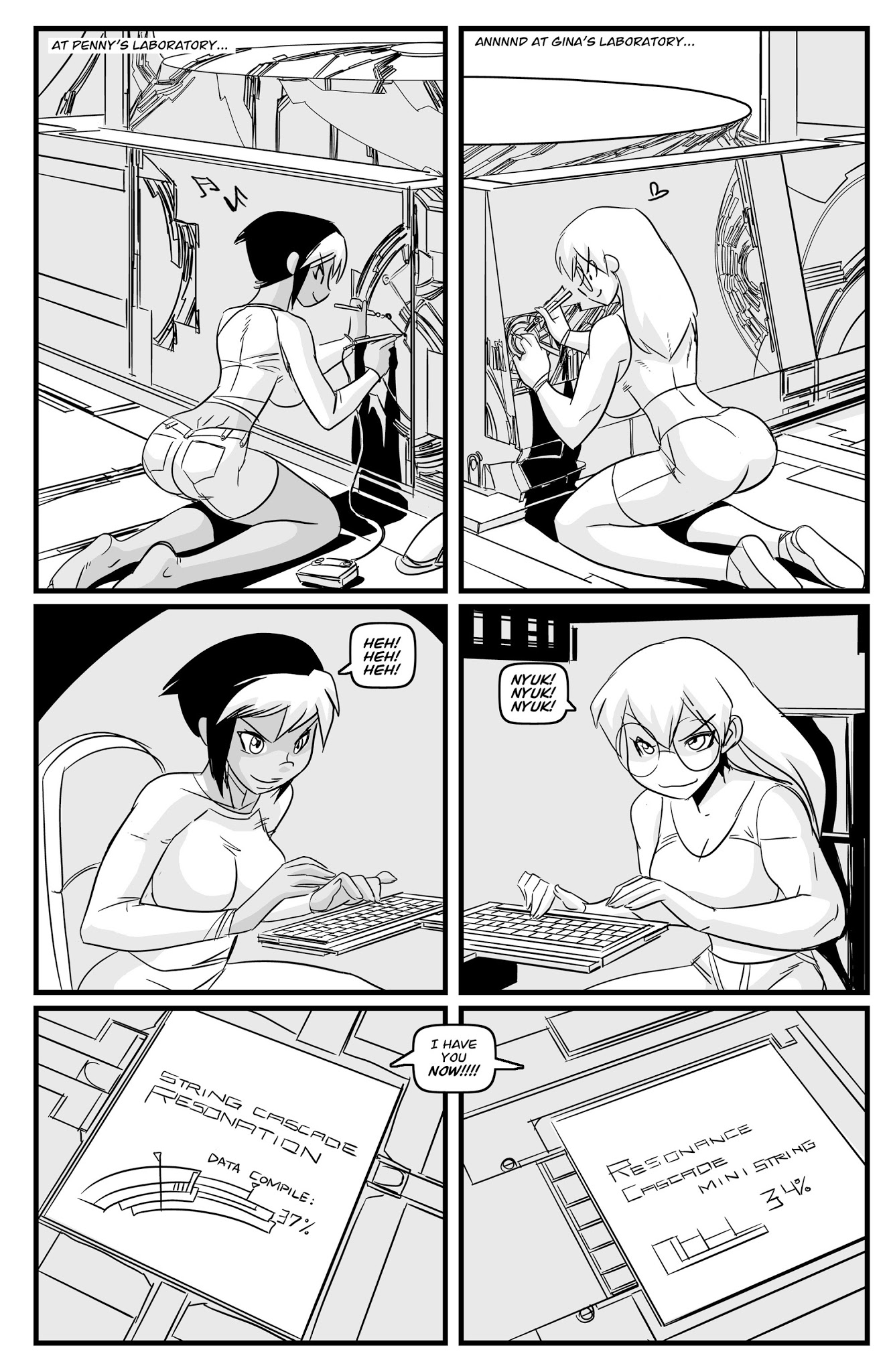Read online Gold Digger: Gina vs. Penny comic -  Issue # Full - 23