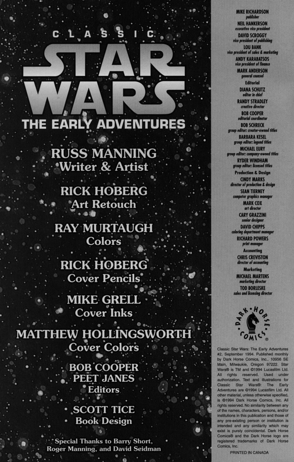 Read online Classic Star Wars: The Early Adventures comic -  Issue #2 - 2