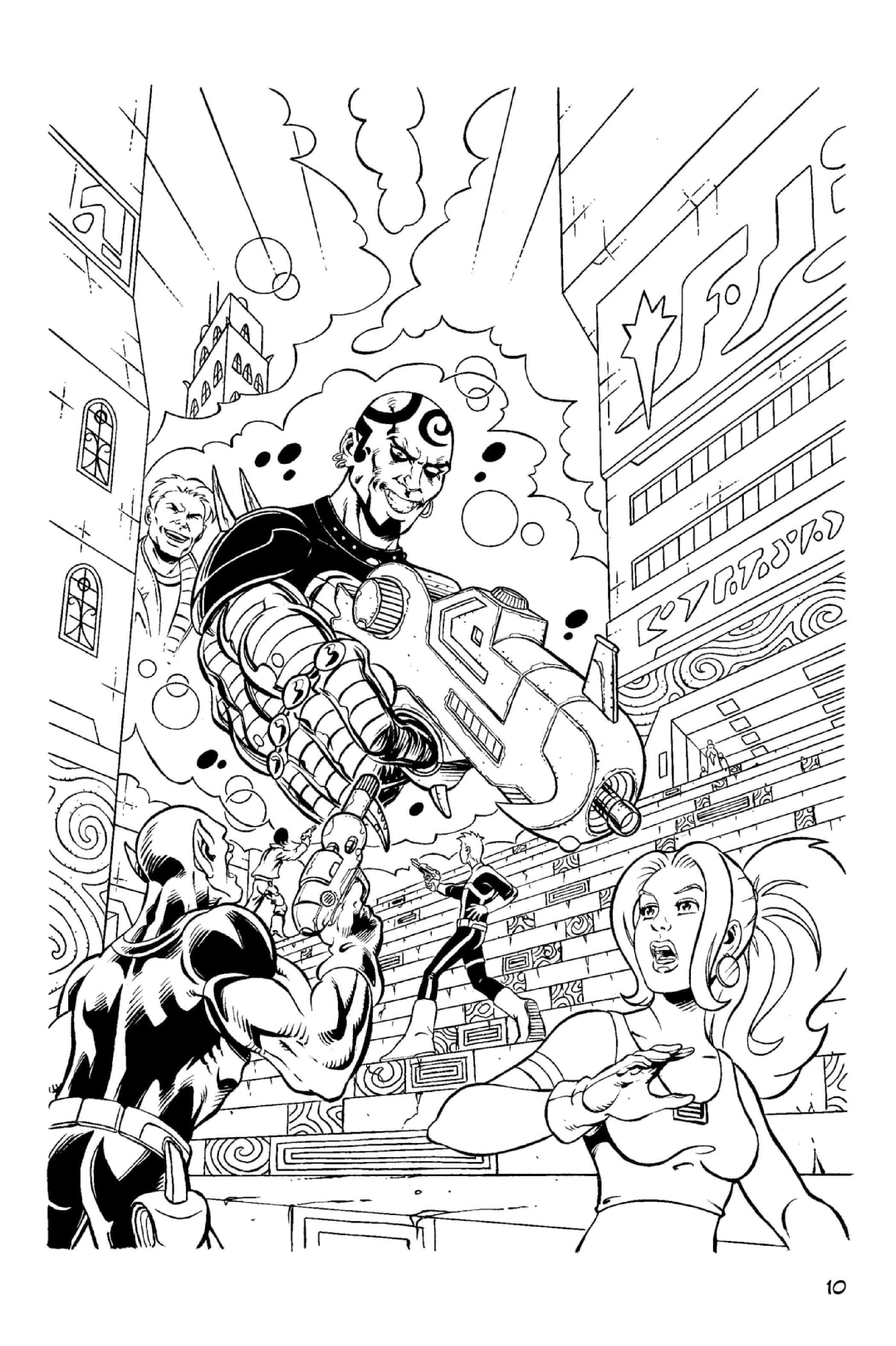 Read online The Art of Chris Malgrain comic -  Issue #7 - 11