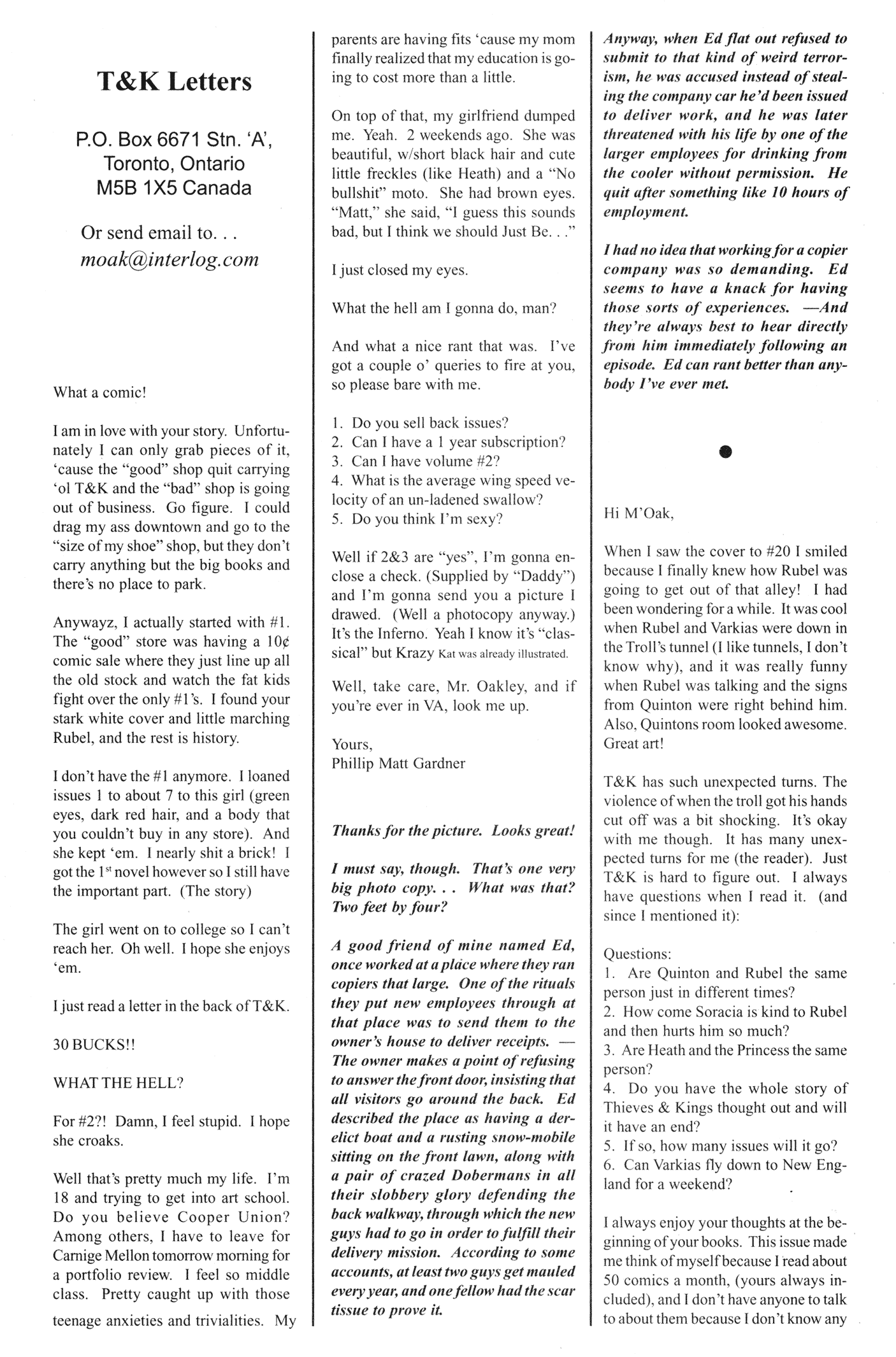 Read online Thieves & Kings comic -  Issue #21 - 23