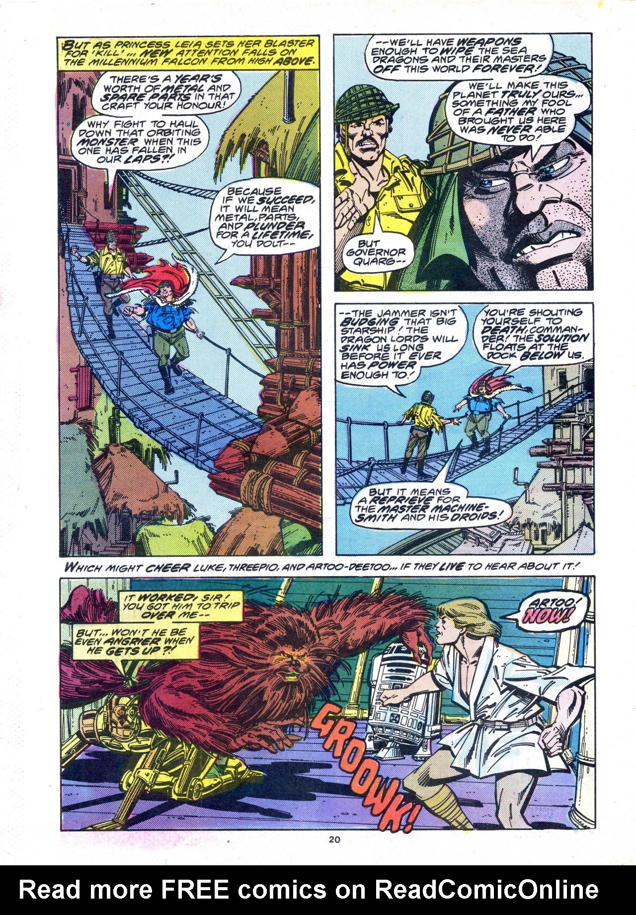 Read online Return of the Jedi comic -  Issue #31 - 22