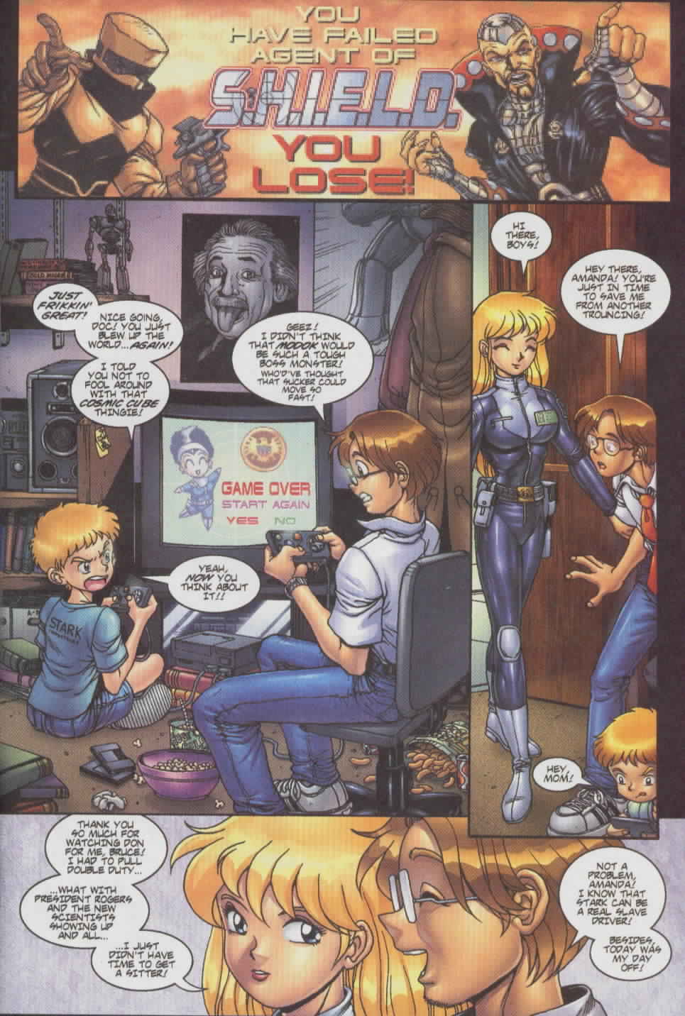 Read online Marvel Mangaverse: New Dawn comic -  Issue # Full - 5