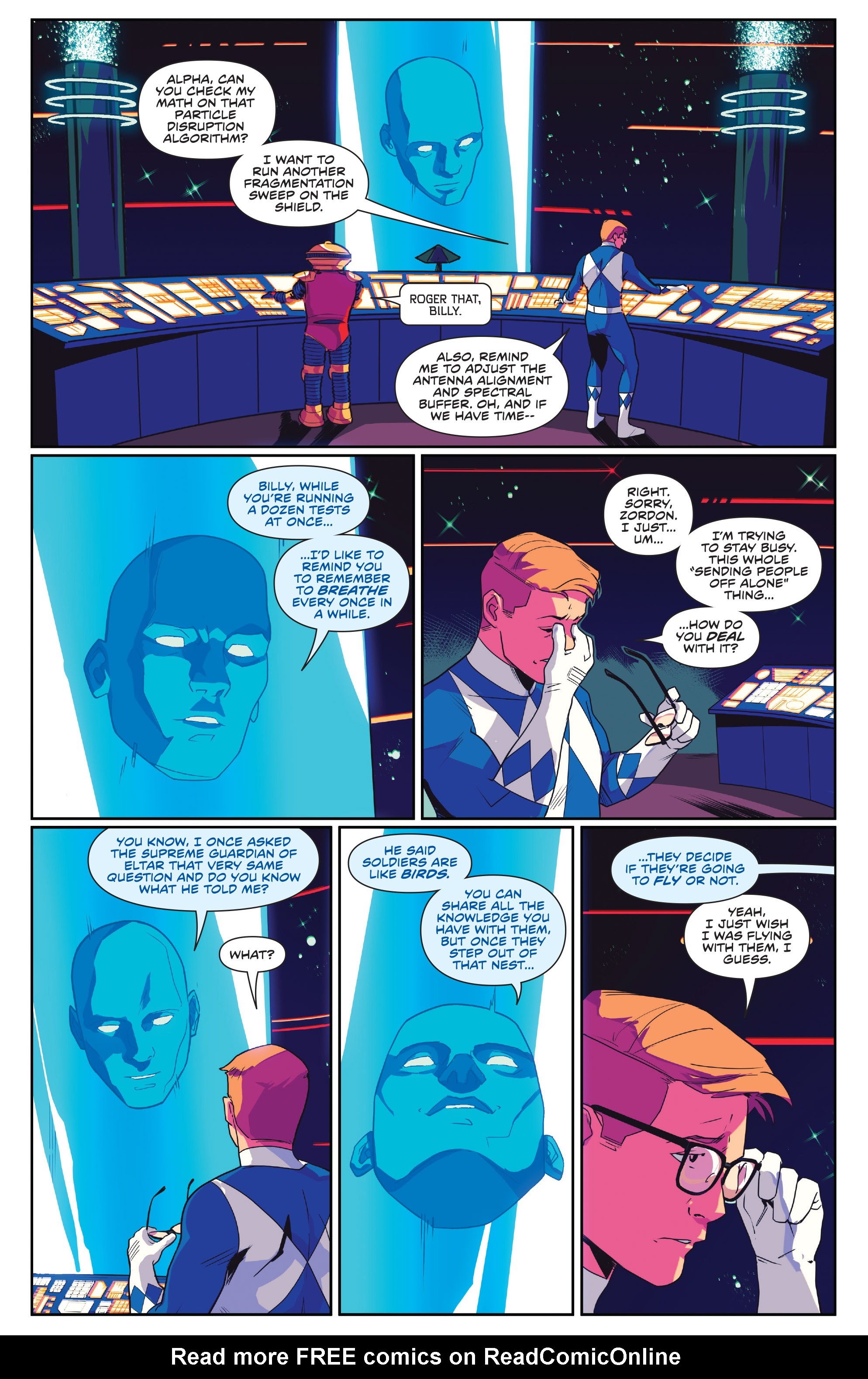 Read online Mighty Morphin comic -  Issue #7 - 9