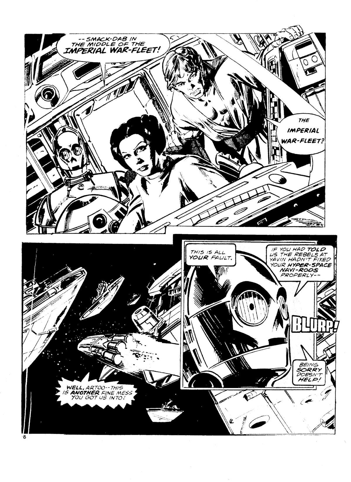 Read online Star Wars Weekly comic -  Issue #47 - 6