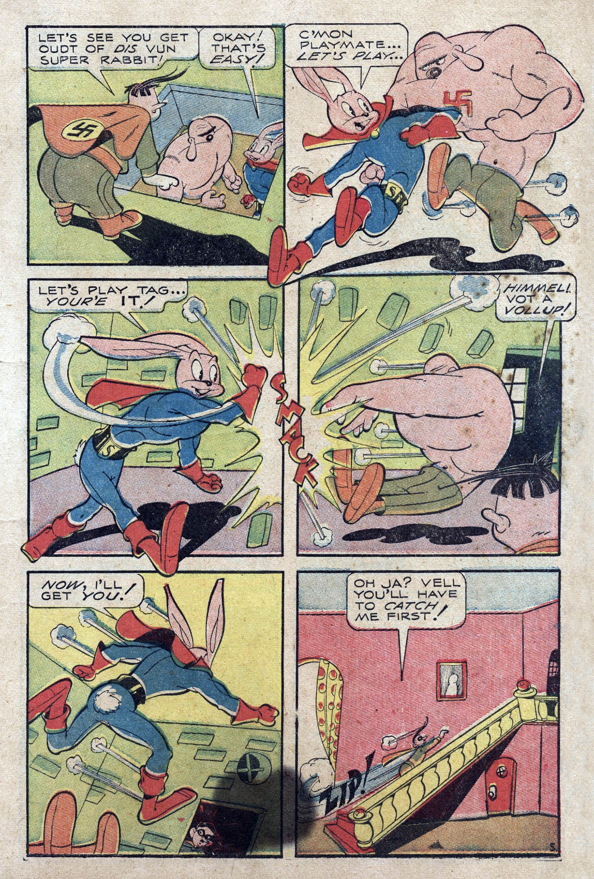 Read online Super Rabbit comic -  Issue #1 - 7