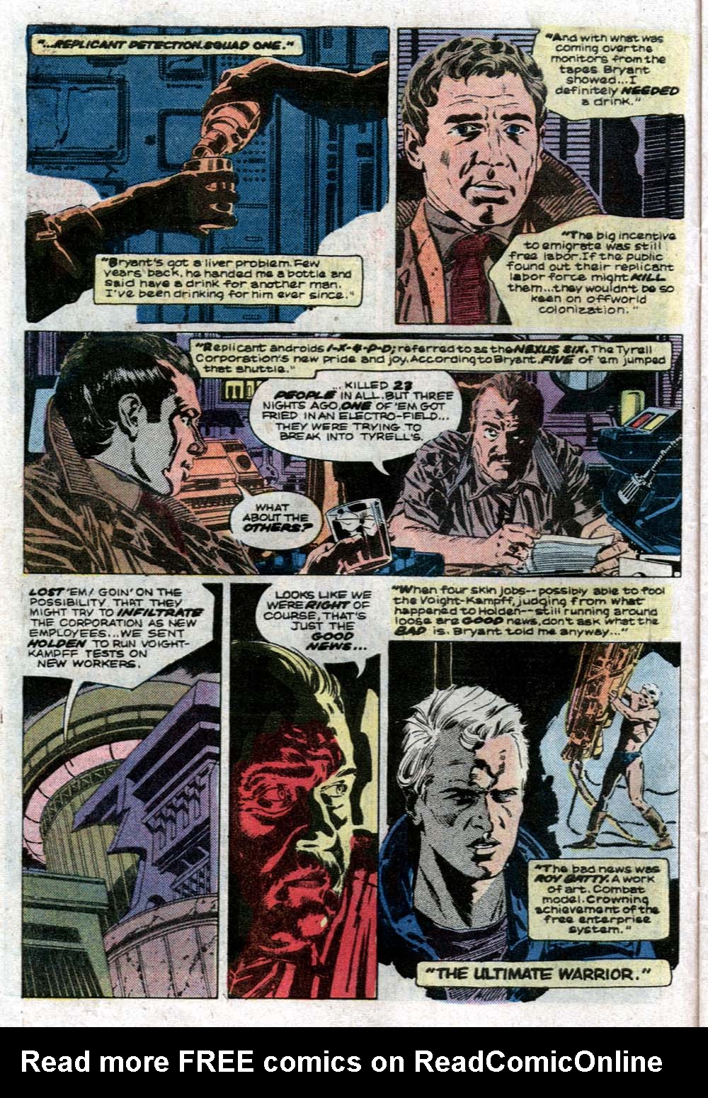 Read online Blade Runner comic -  Issue #1 - 8