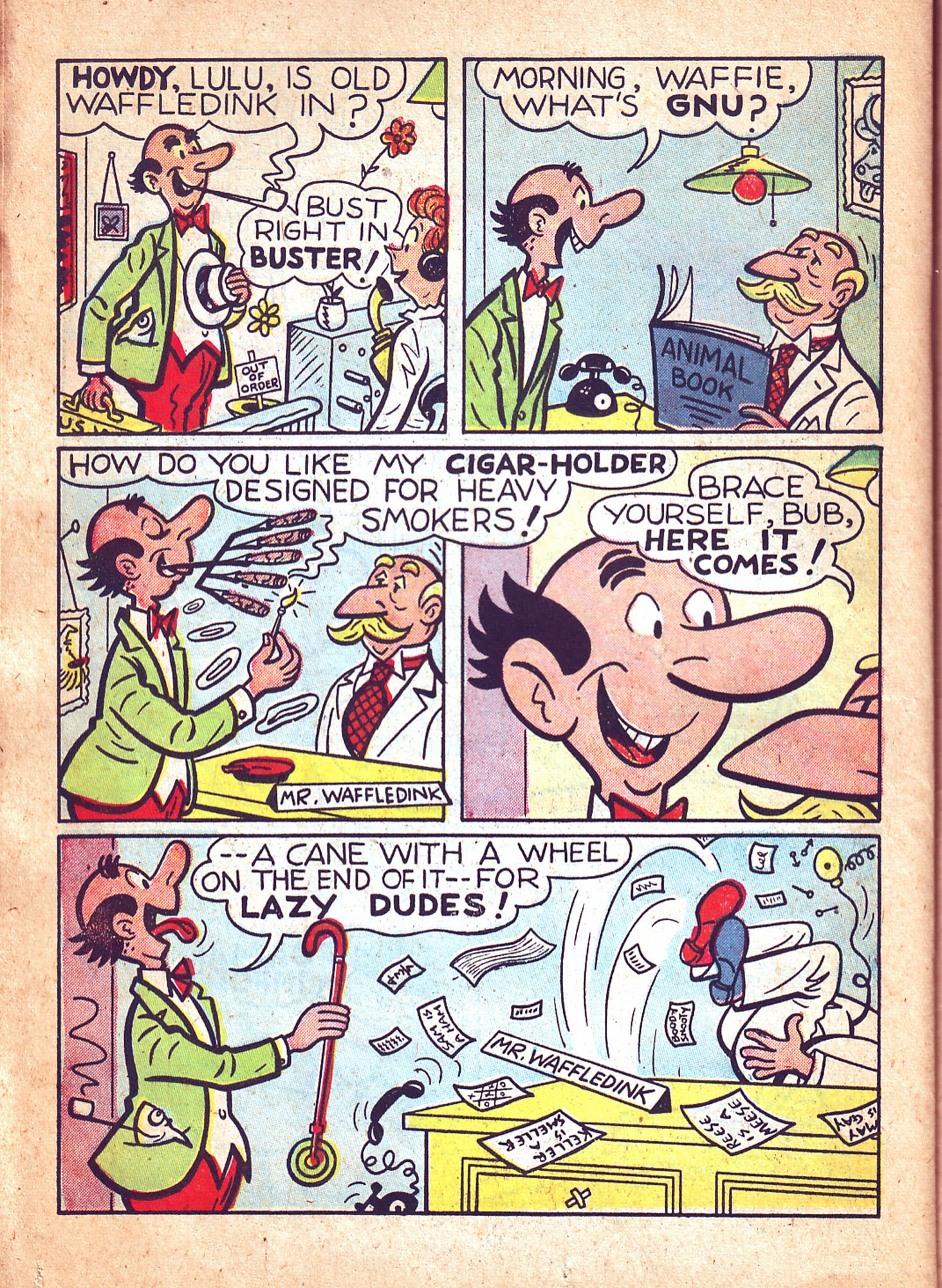 Read online Babe (1948) comic -  Issue #4 - 34