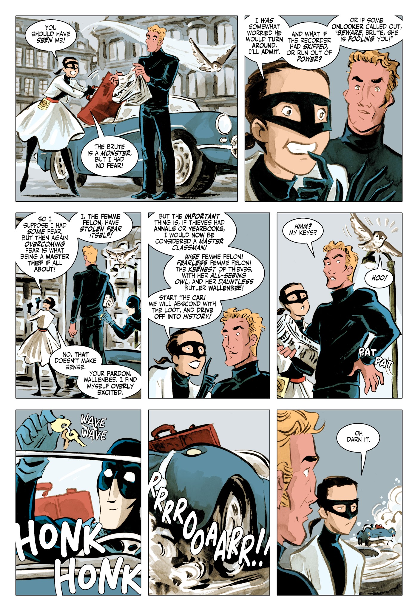 Read online Bandette (2012) comic -  Issue #17 - 15