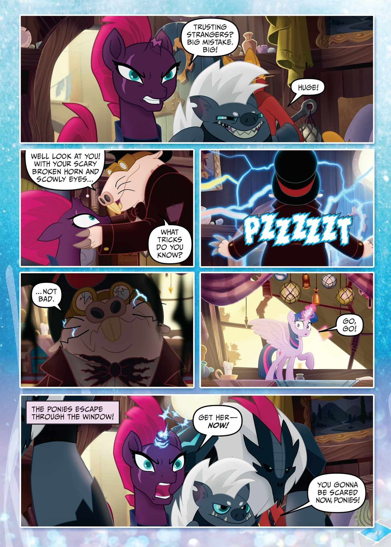 Read online My Little Pony: The Movie Adaptation comic -  Issue # TPB - 44