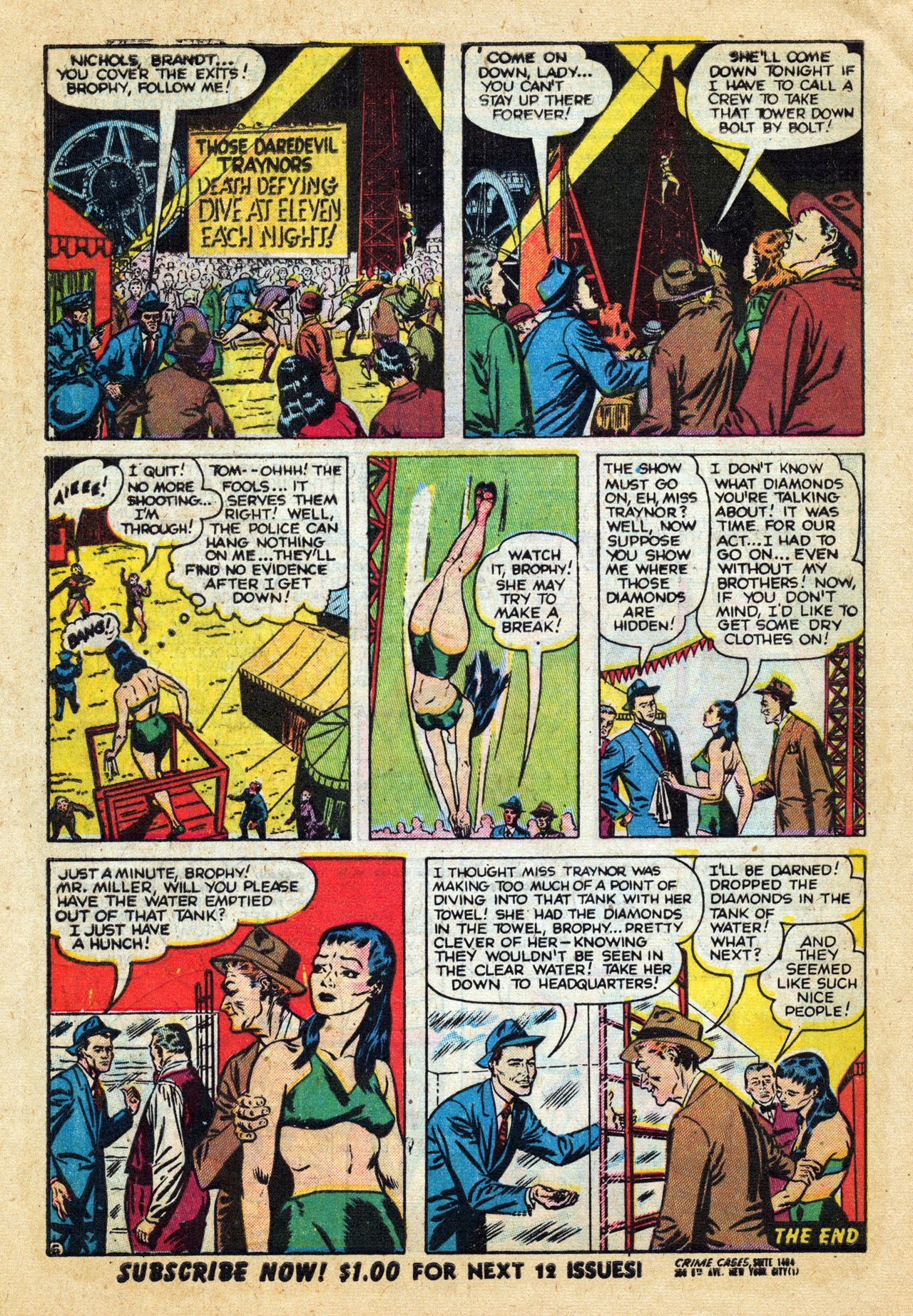 Read online Crime Cases Comics (1951) comic -  Issue #6 - 32