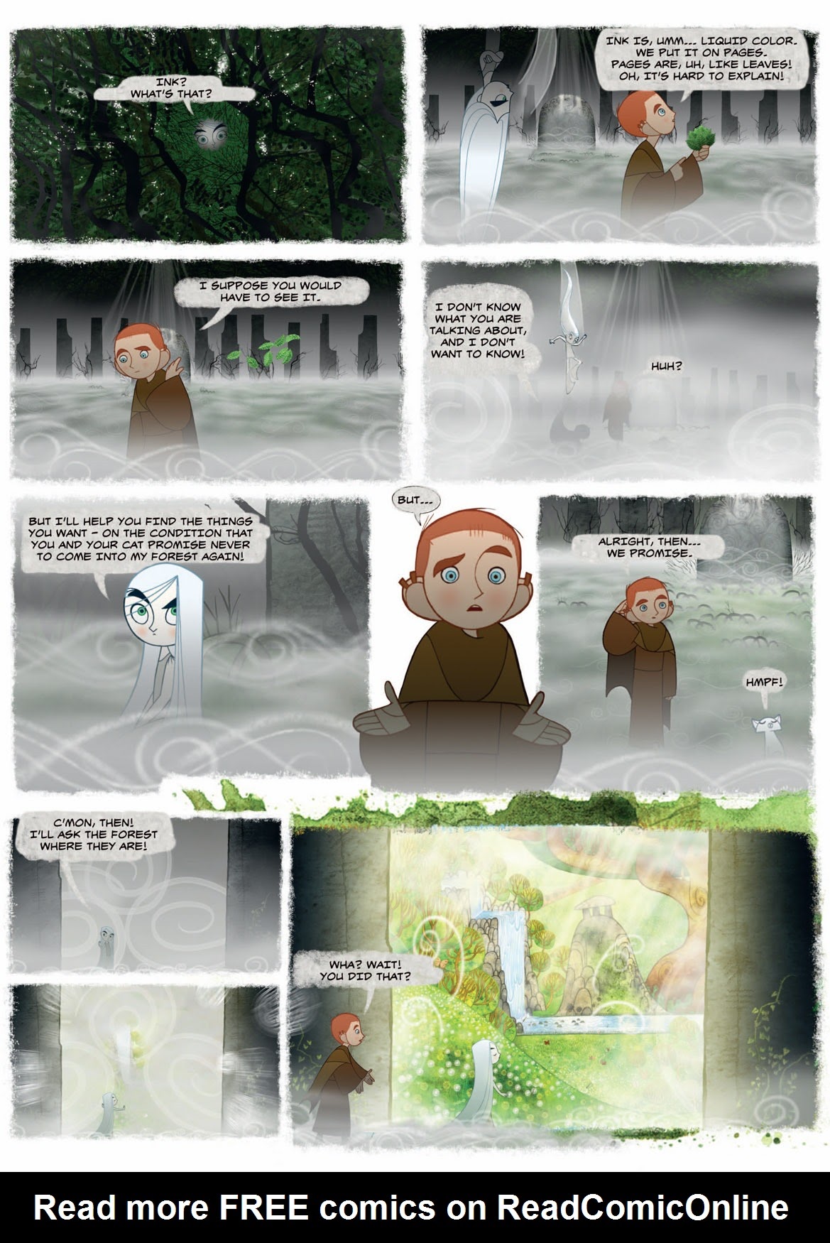 Read online The Secret Of Kells comic -  Issue # TPB - 43
