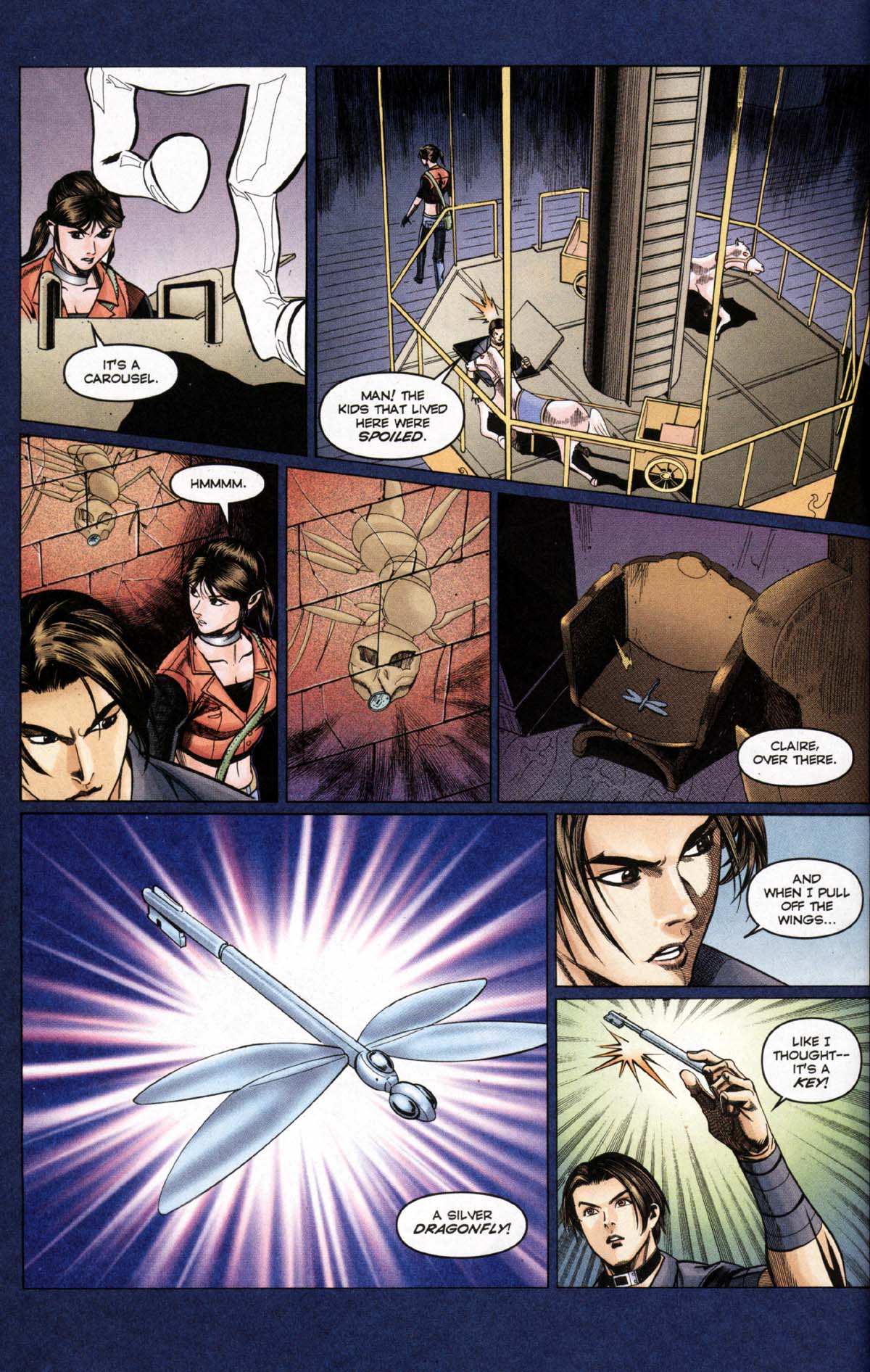 Read online Resident Evil Code: Veronica comic -  Issue #2 - 37