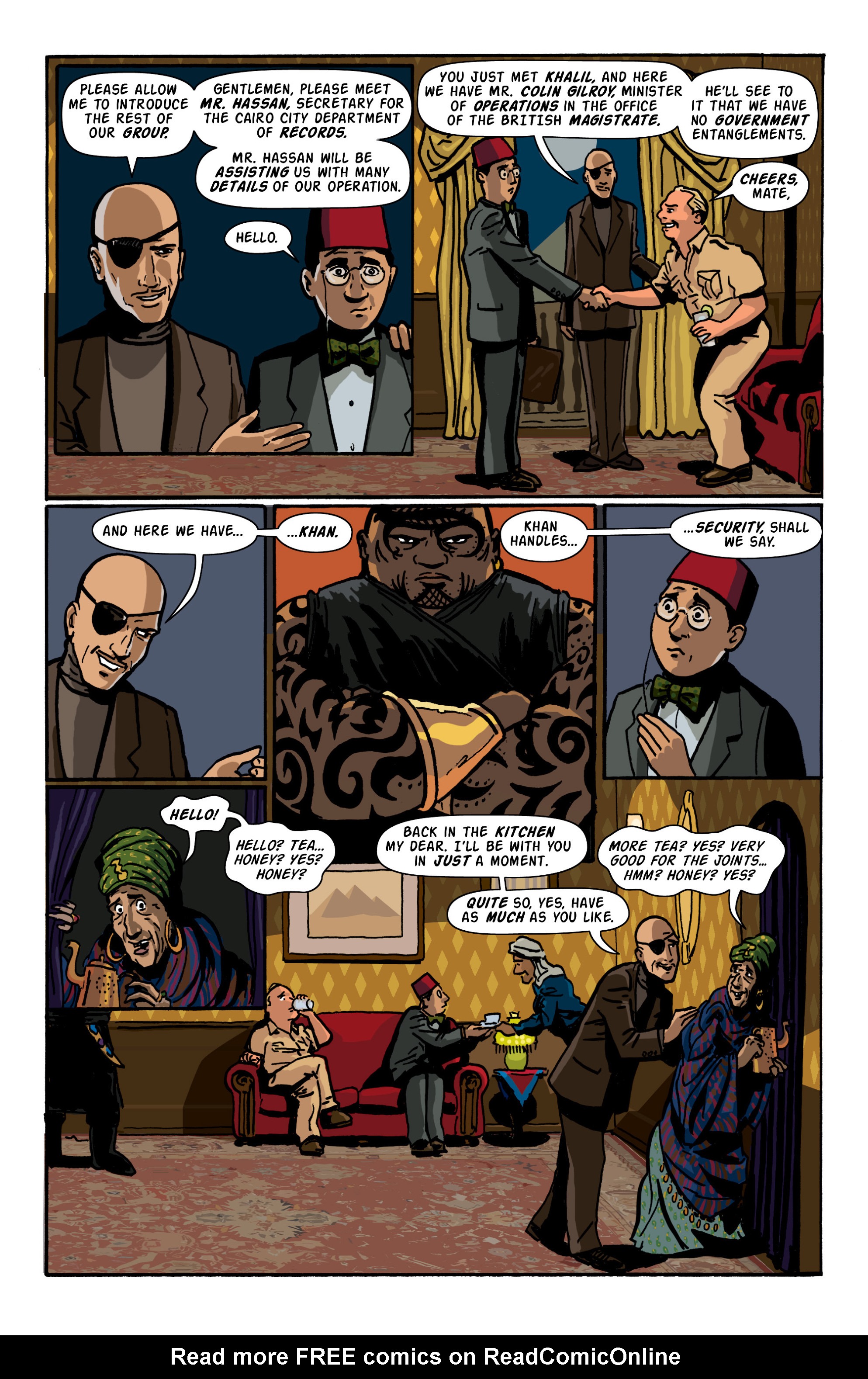 Read online Rocket Robinson and the Pharaoh's Fortune comic -  Issue # TPB (Part 2) - 5
