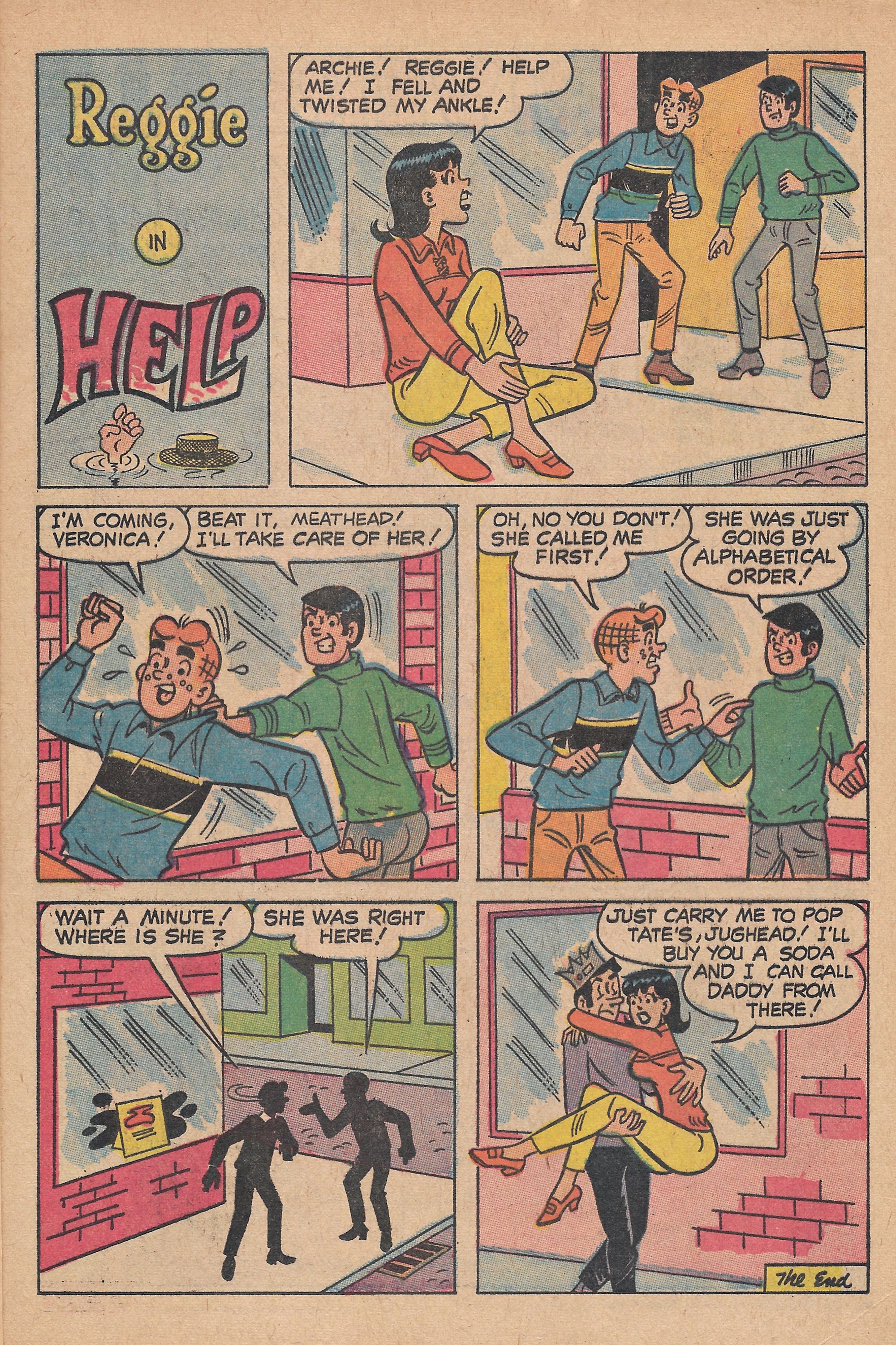 Read online Reggie's Wise Guy Jokes comic -  Issue #6 - 9