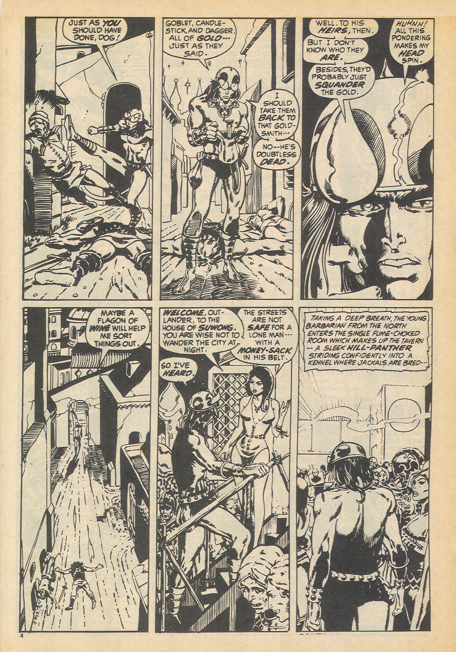 Read online The Savage Sword of Conan (1975) comic -  Issue #6 - 4