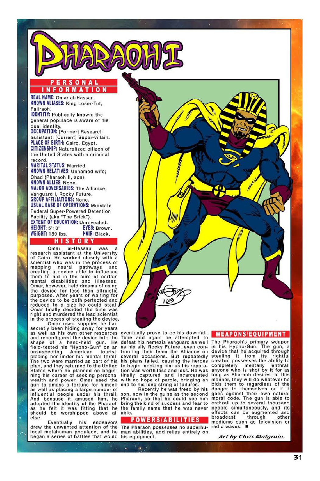 Read online The Art of Chris Malgrain comic -  Issue #3 - 29