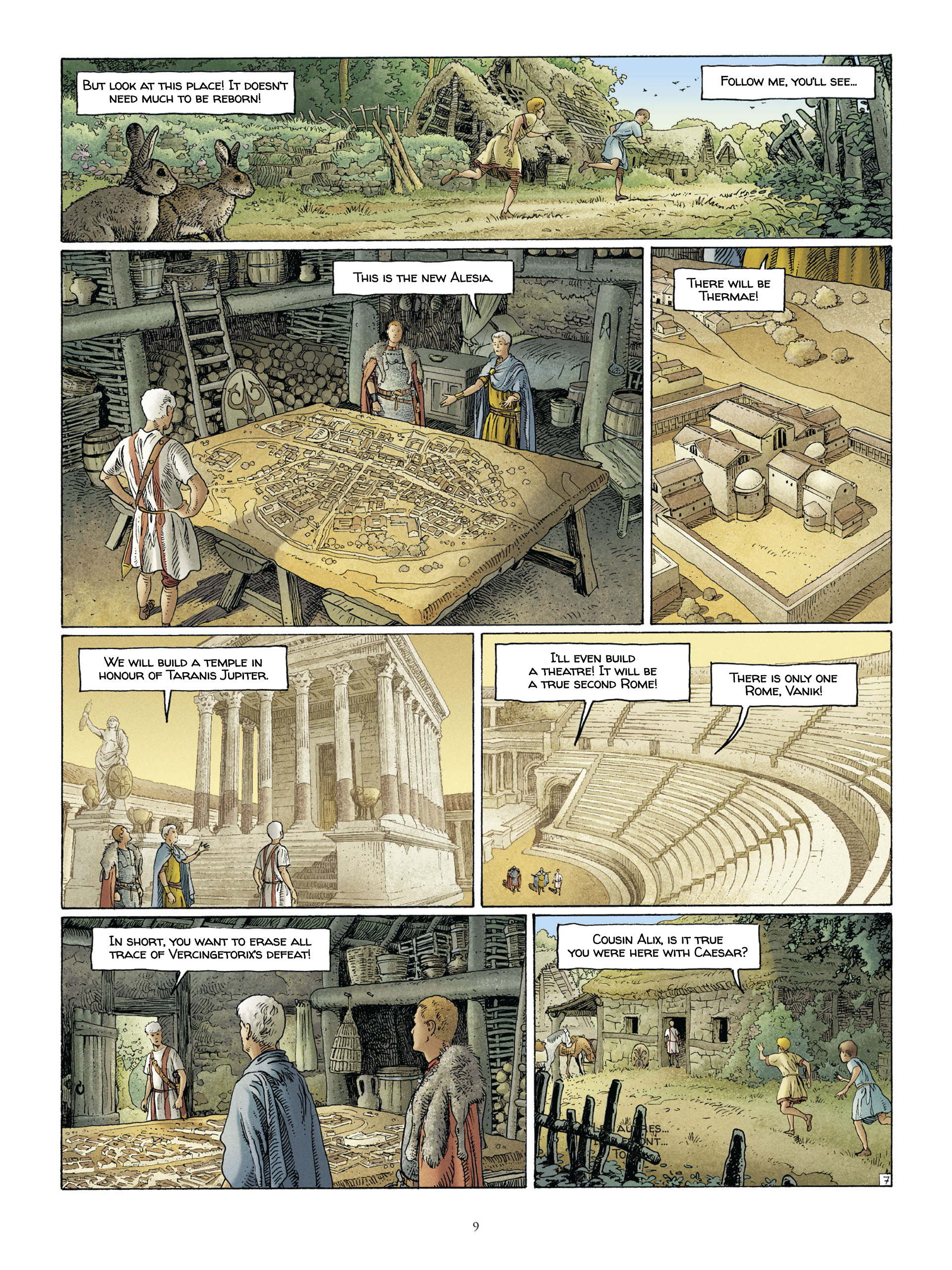 Read online Alix Senator comic -  Issue #10 - 11
