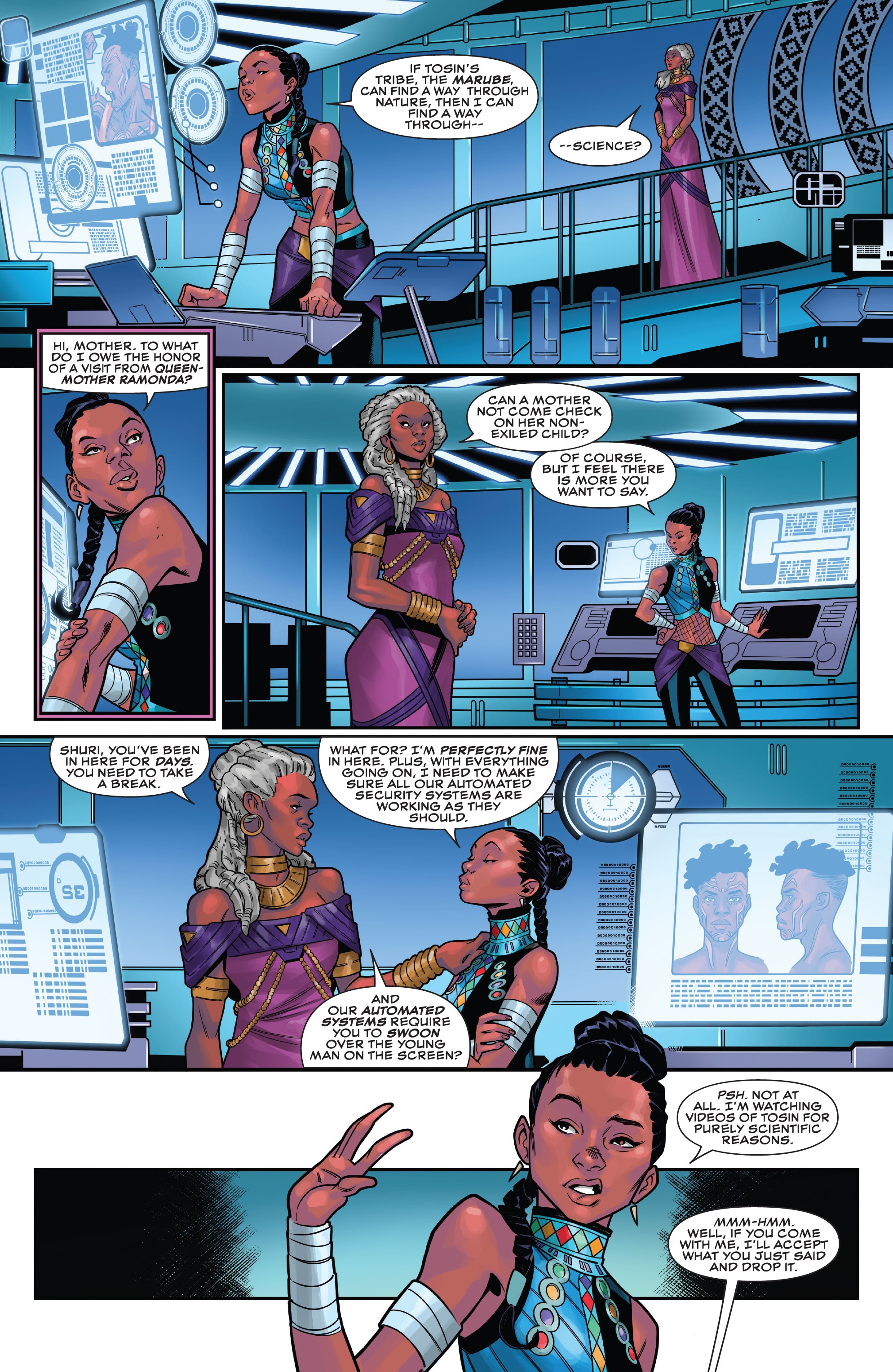 Read online Wakanda comic -  Issue #1 - 7