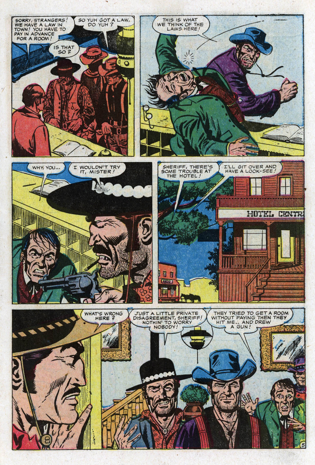 Read online Western Gunfighters (1956) comic -  Issue #25 - 7