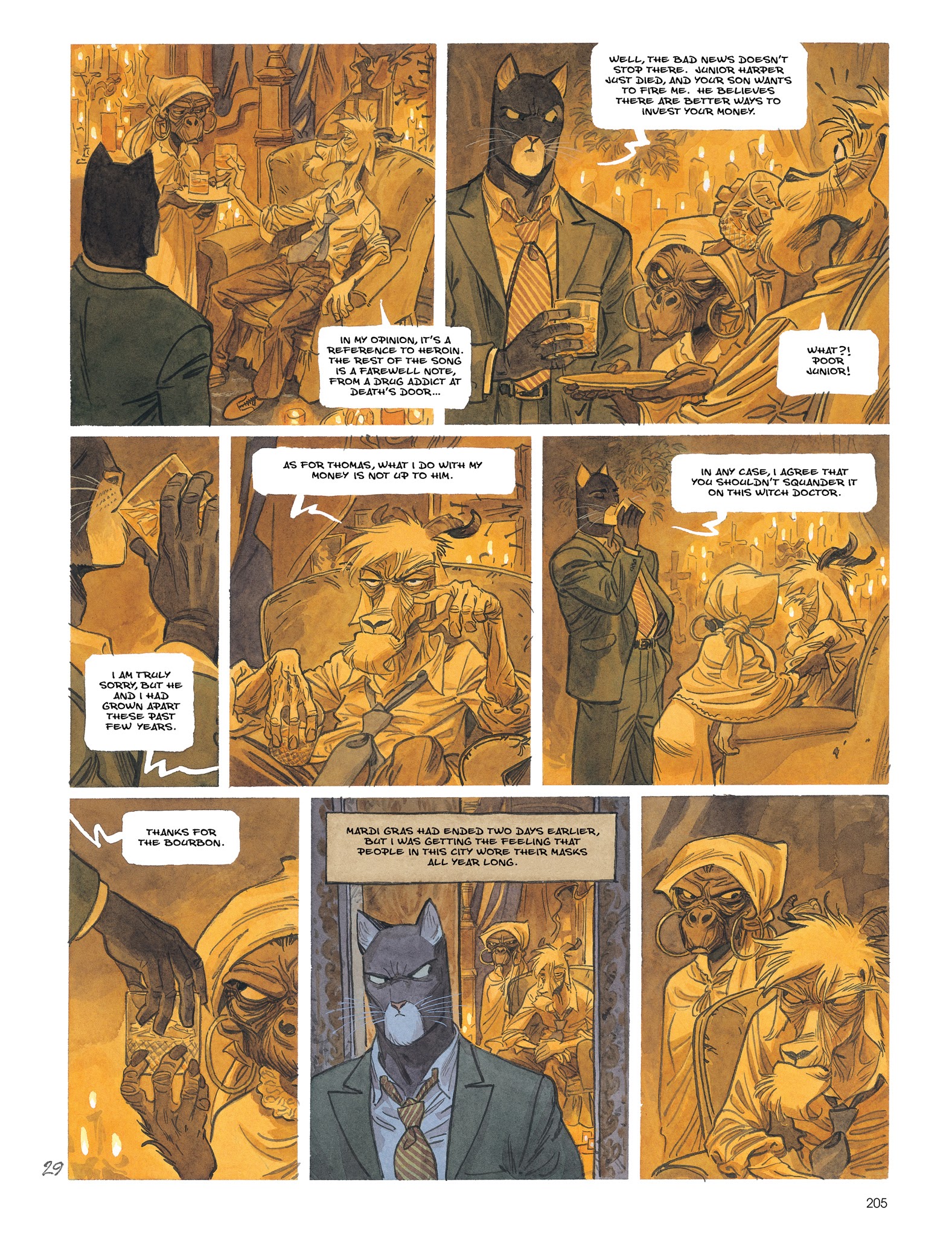 Read online Blacksad: The Collected Stories comic -  Issue # TPB (Part 3) - 7