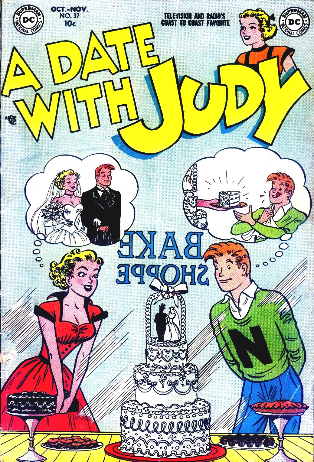 Read online A Date with Judy comic -  Issue #37 - 1