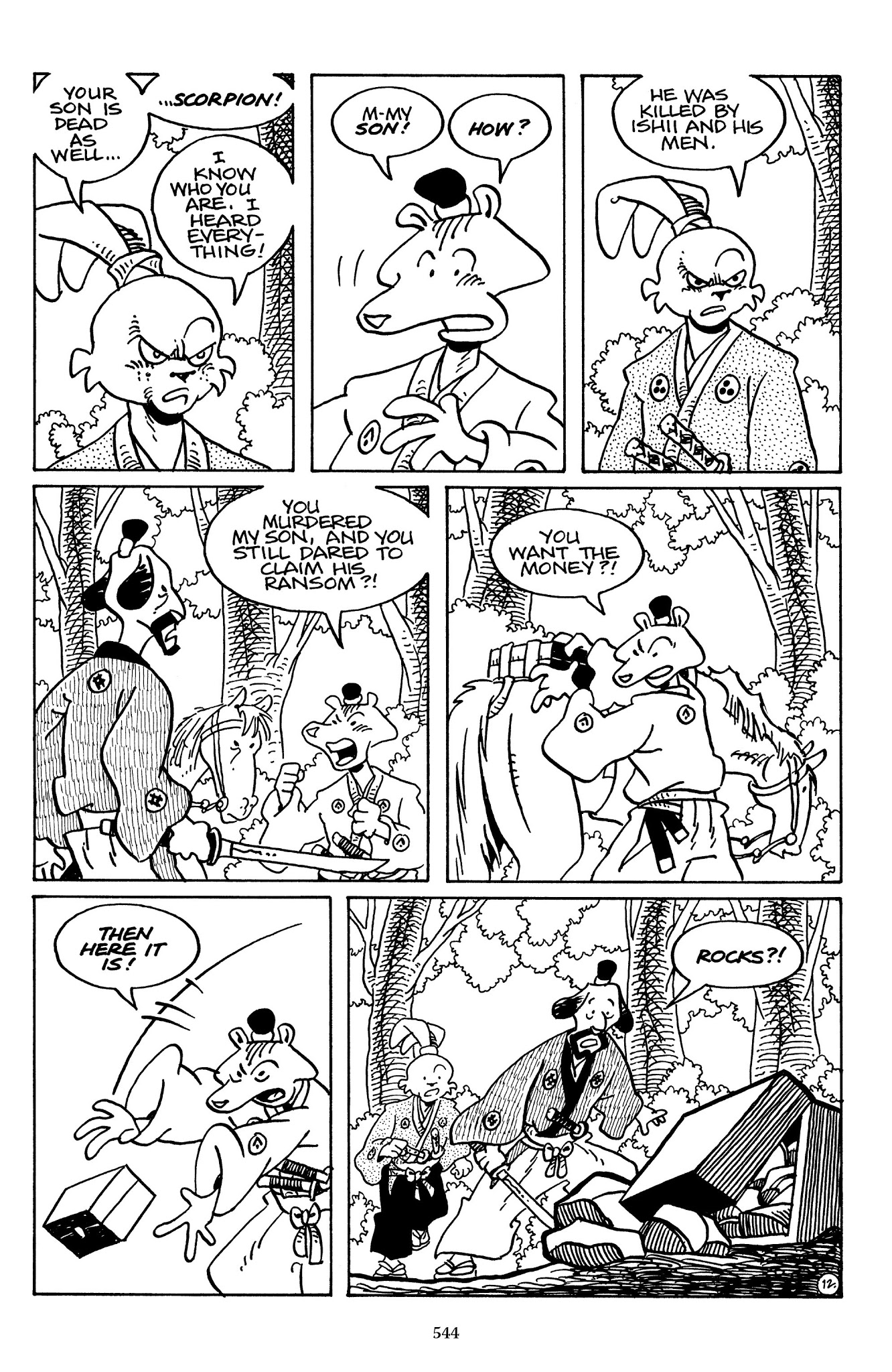 Read online The Usagi Yojimbo Saga comic -  Issue # TPB 7 - 536