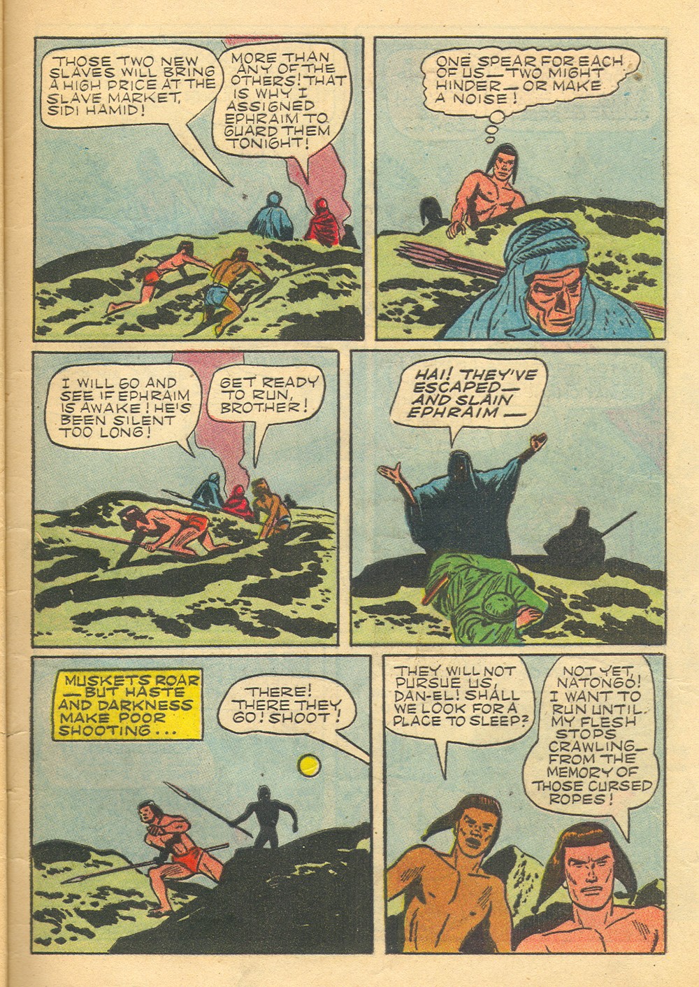 Read online Tarzan (1948) comic -  Issue #36 - 49