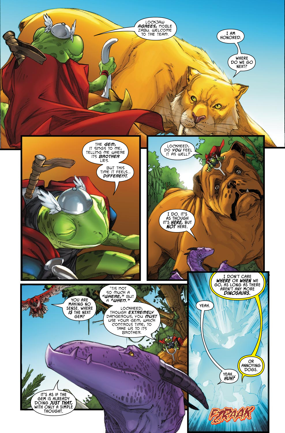 Read online Lockjaw and the Pet Avengers comic -  Issue #2 - 6