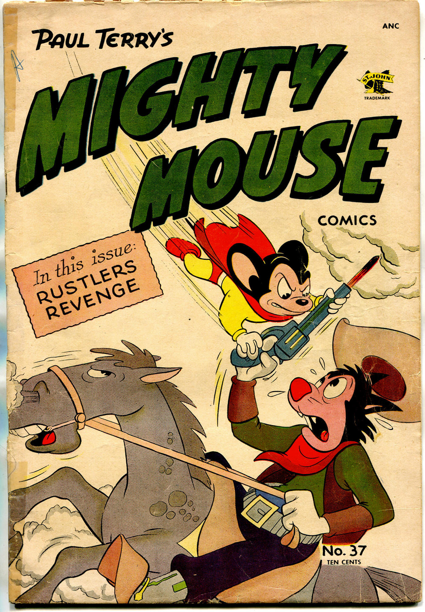 Read online Paul Terry's Mighty Mouse Comics comic -  Issue #37 - 1
