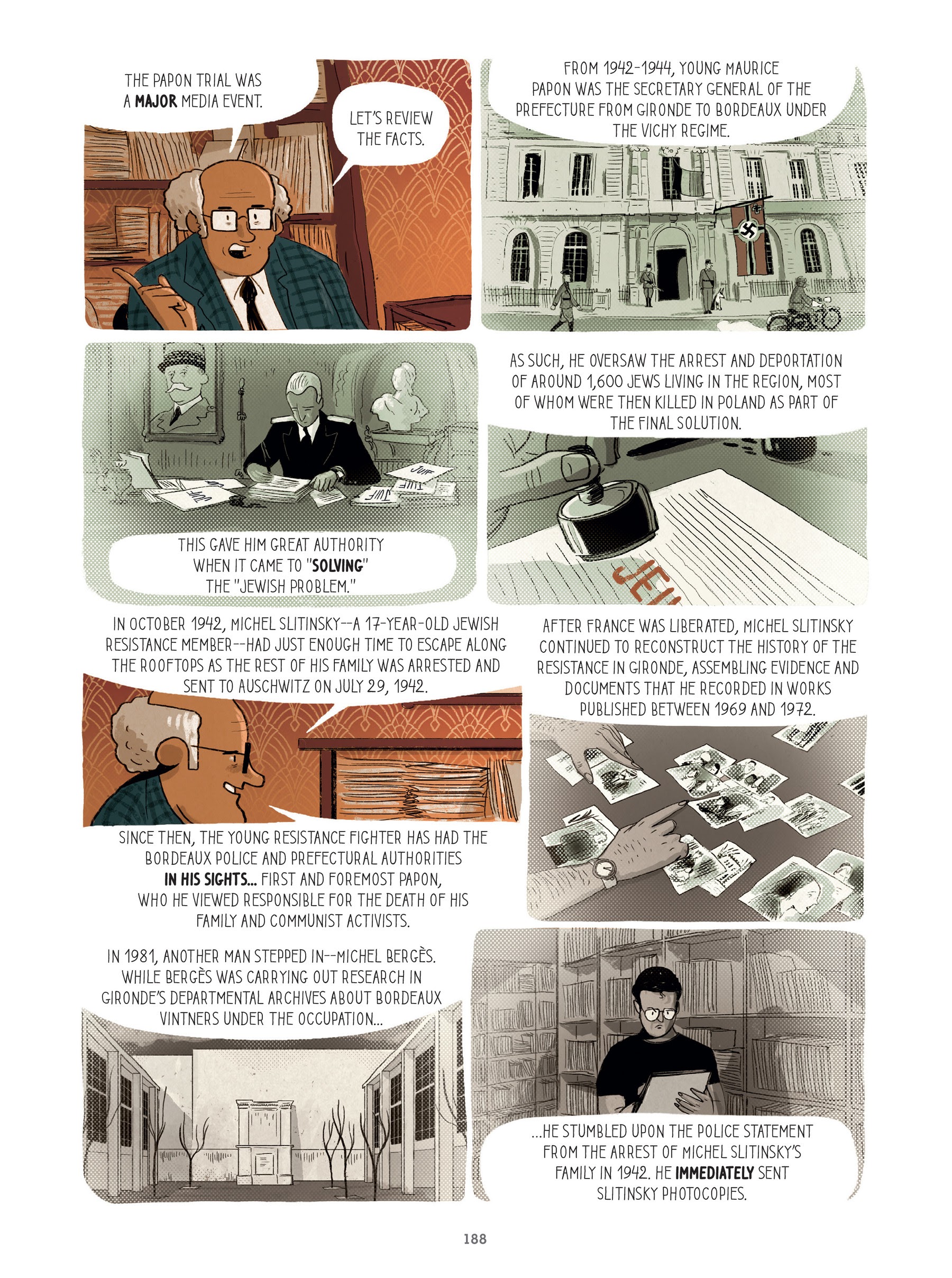 Read online For Justice: The Serge & Beate Klarsfeld Story comic -  Issue # TPB (Part 2) - 87