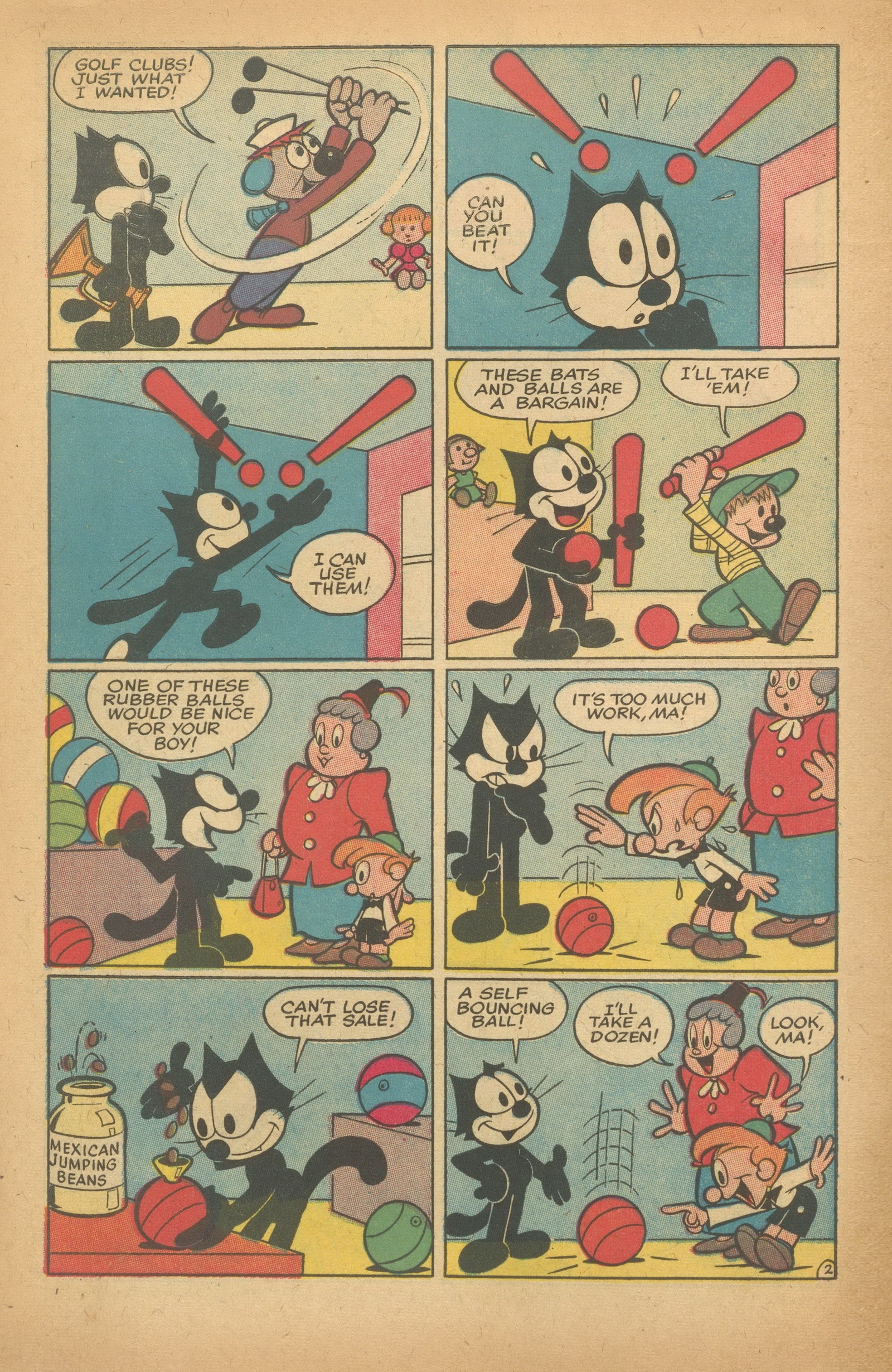Read online Felix the Cat (1955) comic -  Issue #91 - 6
