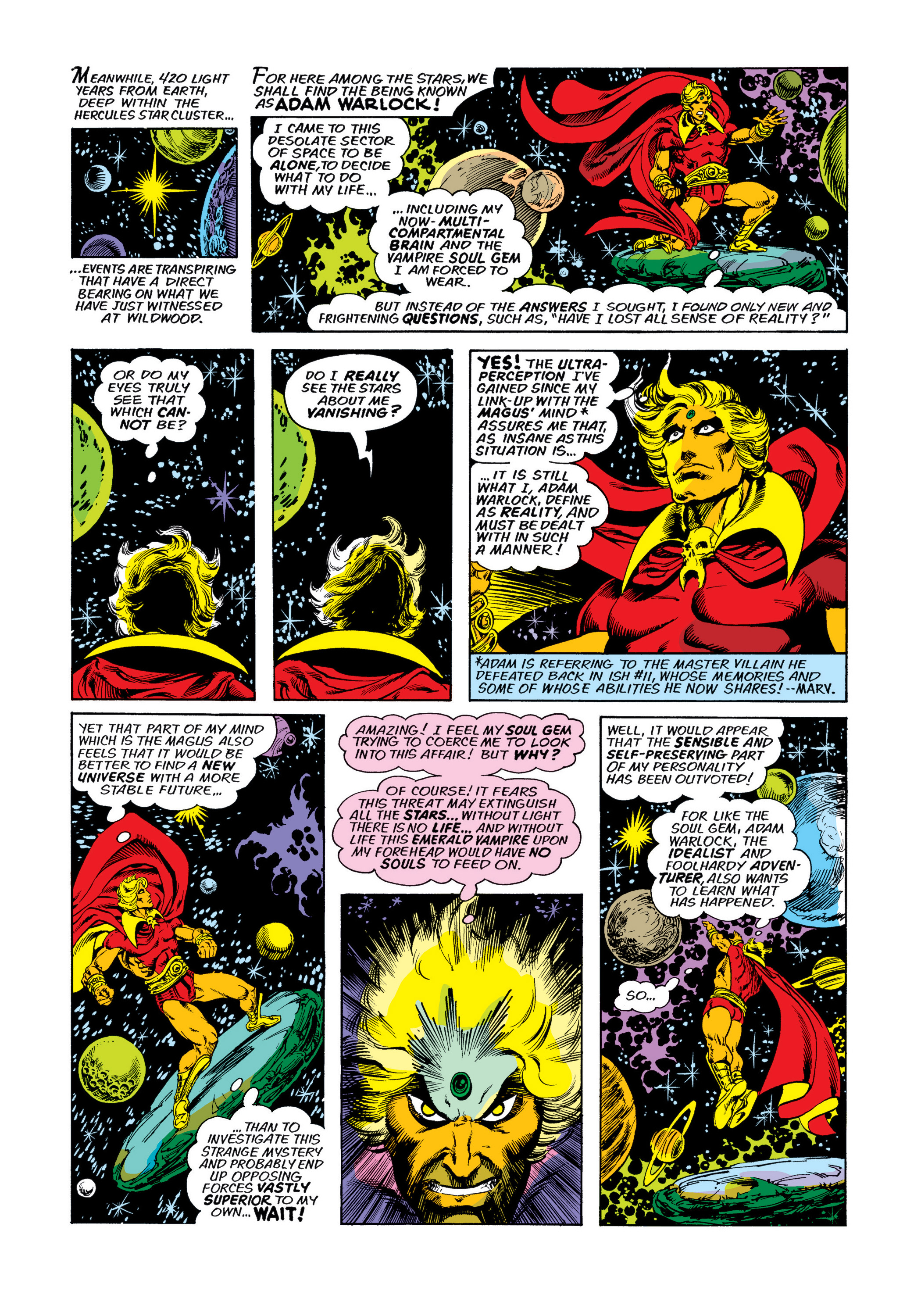 Read online Marvel Masterworks: Warlock comic -  Issue # TPB 2 (Part 2) - 65