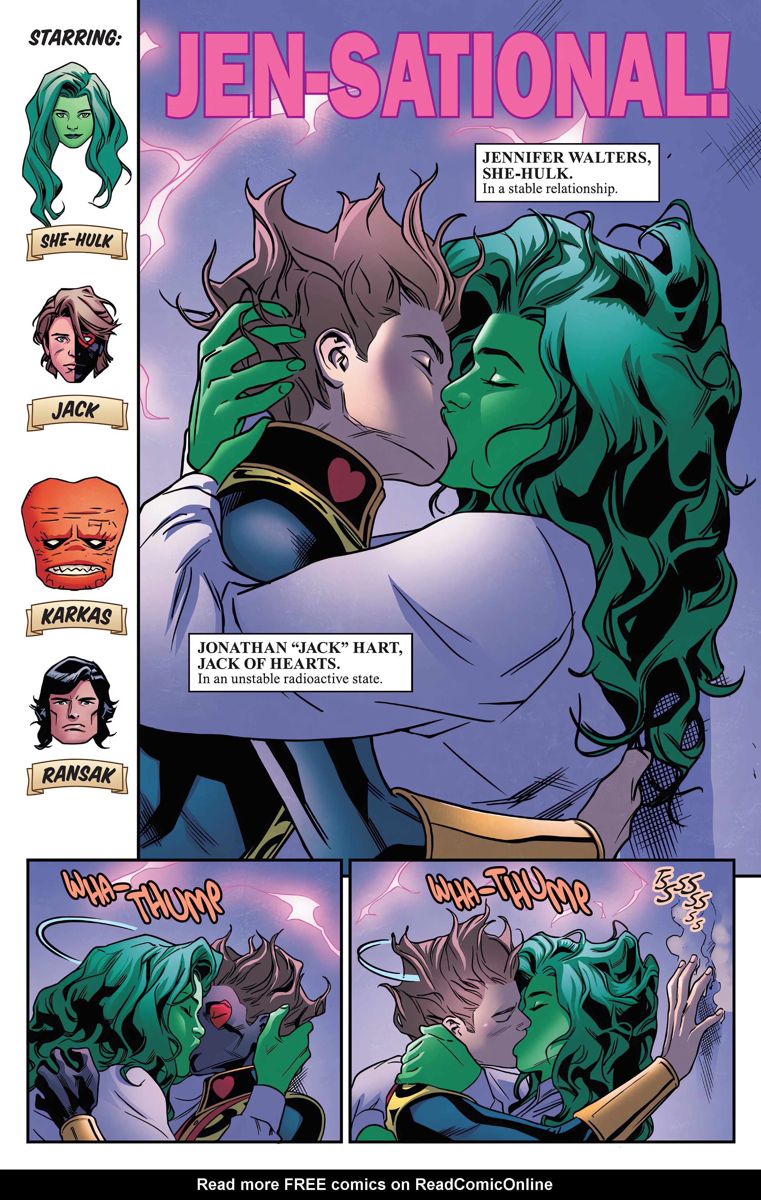 Read online Sensational She-Hulk comic -  Issue #1 - 3