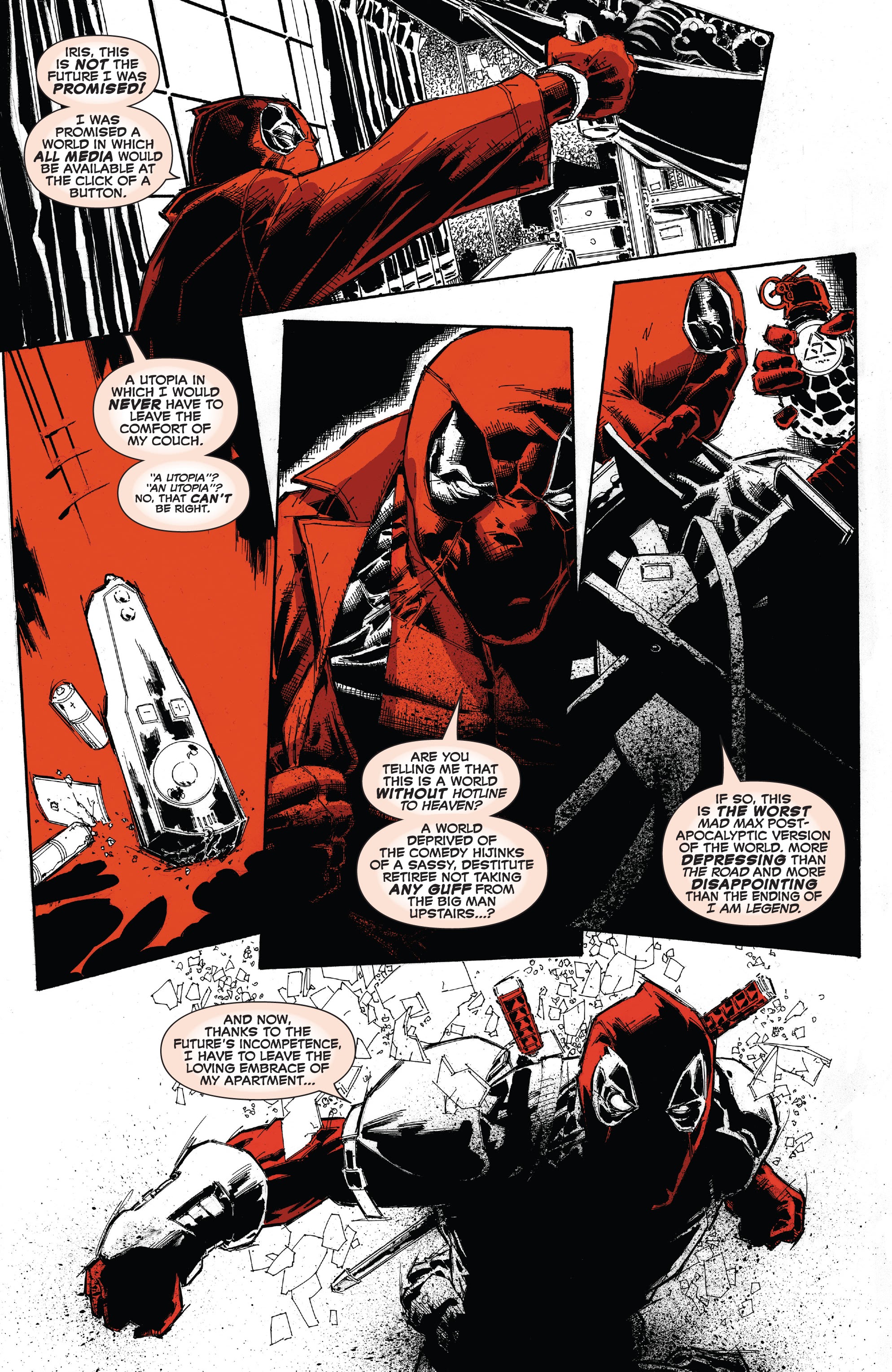 Read online Deadpool: Black, White & Blood comic -  Issue #1 - 14
