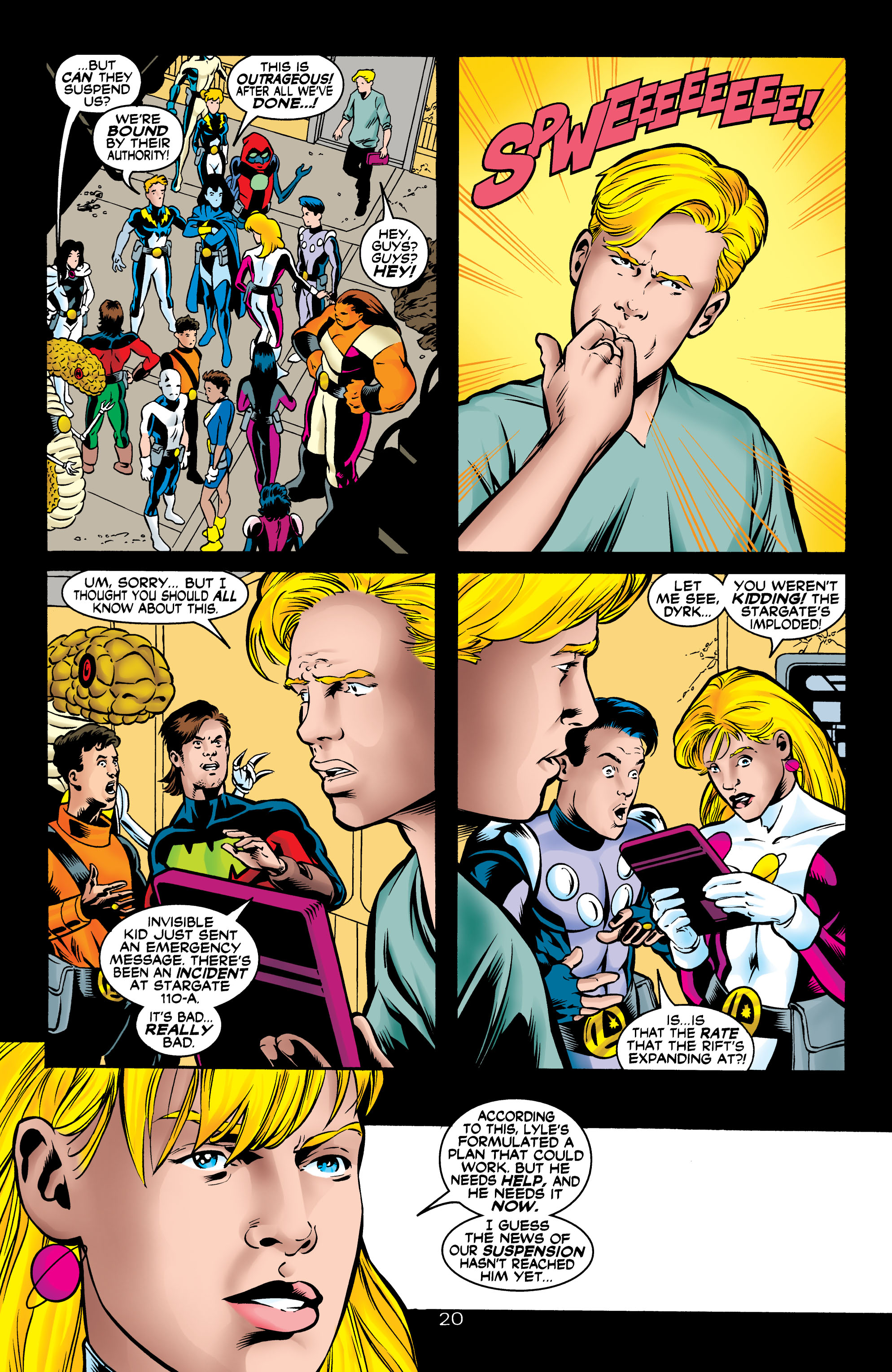 Read online Legionnaires comic -  Issue #81 - 20