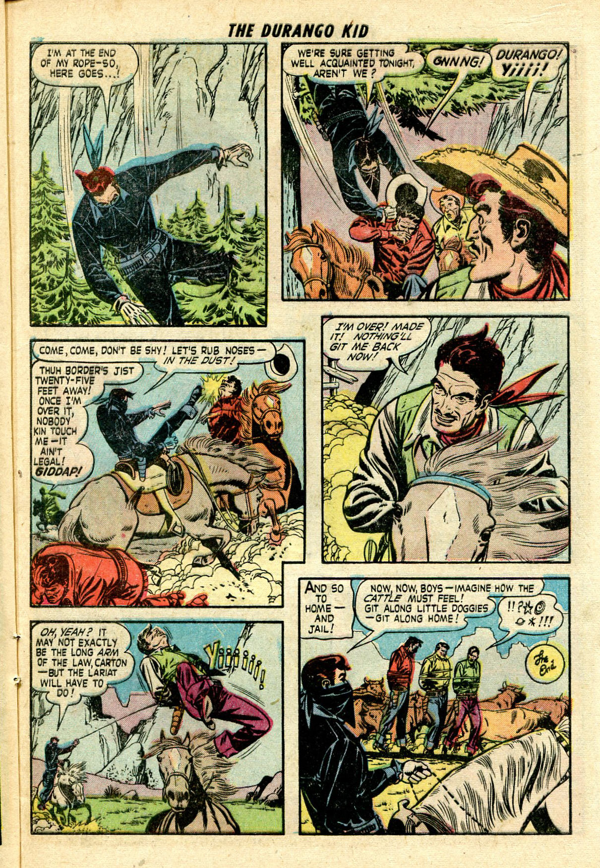 Read online Charles Starrett as The Durango Kid comic -  Issue #13 - 9